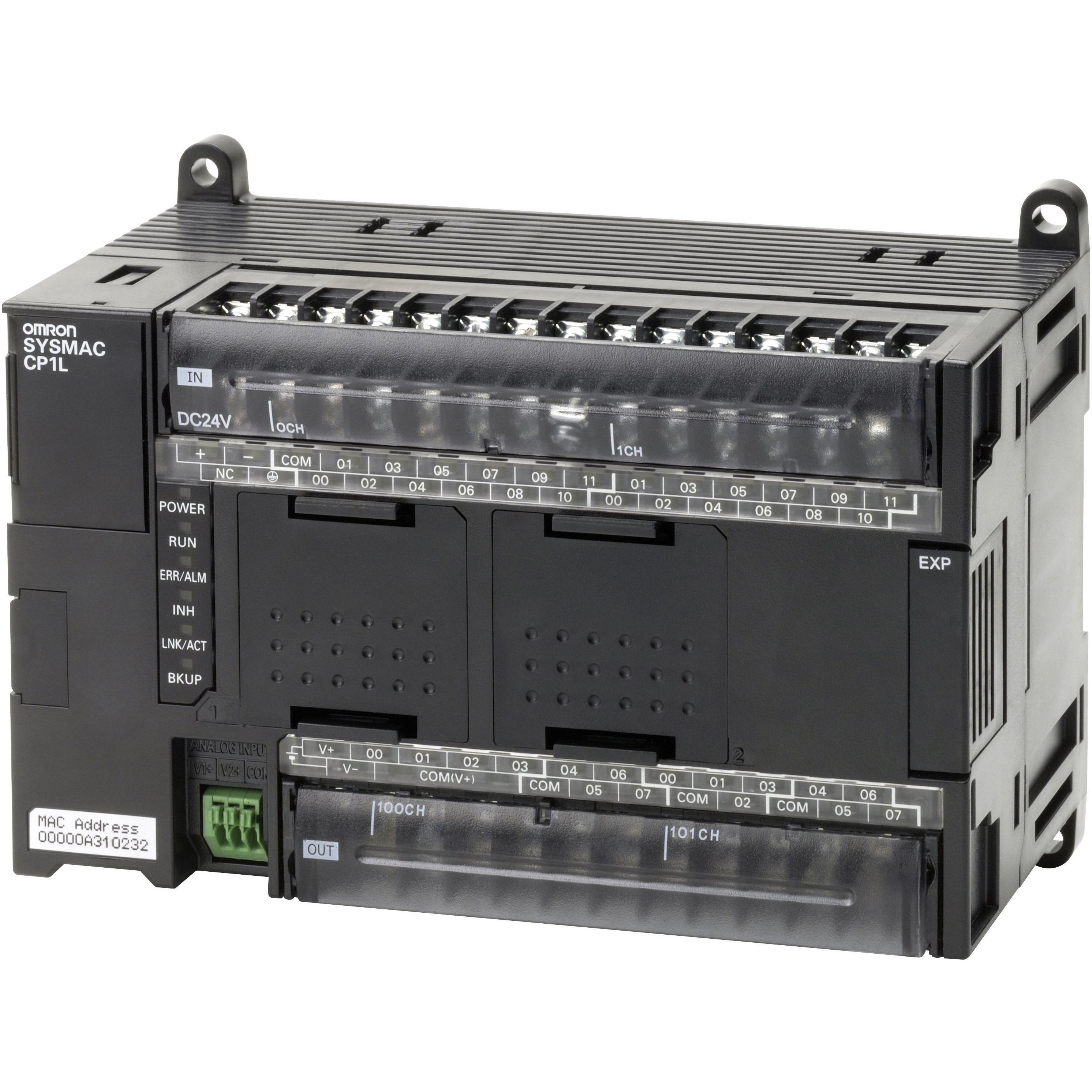 OMRON - PLC, 24 VDC supply, 24 x 24 VDC inputs, - CP1L-EM40DT-D