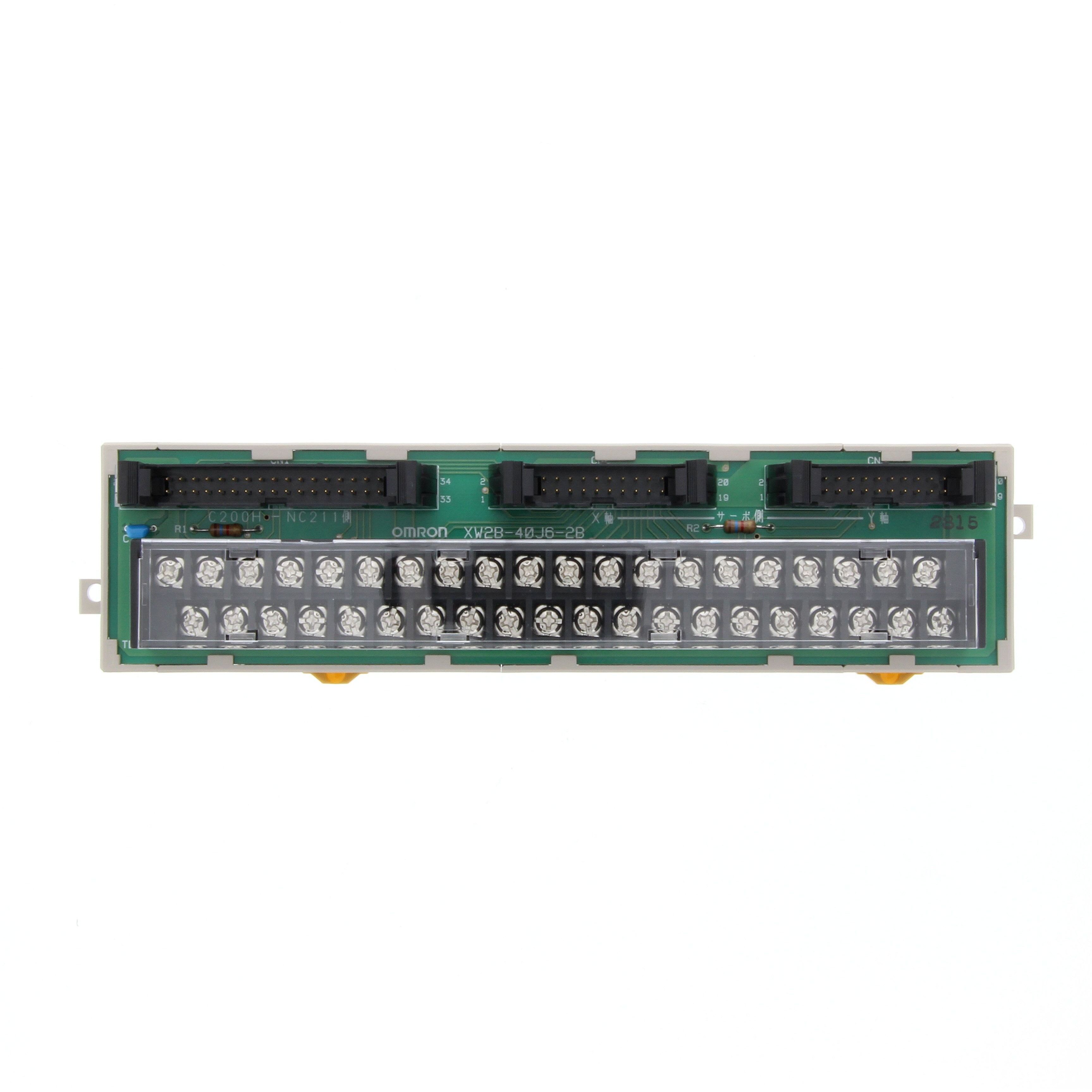 OMRON - Servo Relay Unit, 2 axis. For CS1W-NC213 - XW2B-40J6-2B