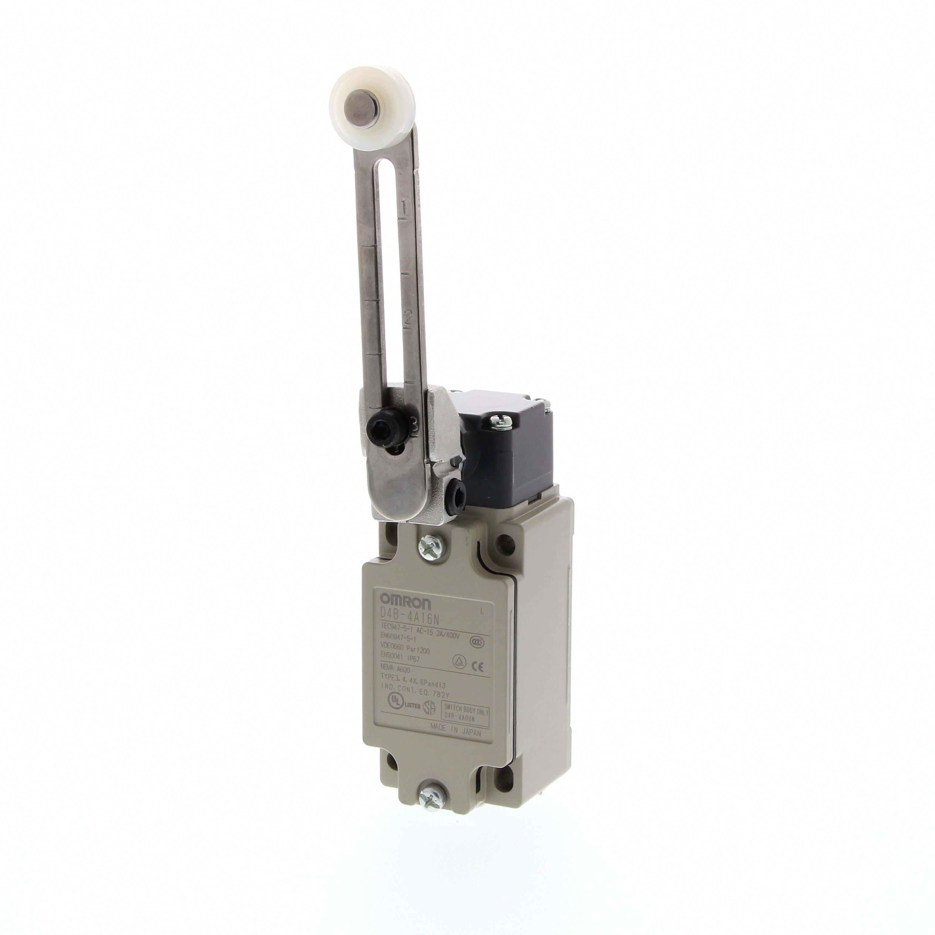 OMRON - Limit switch, adjustable roller lever, S - D4B-2116N