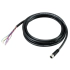 OMRON - V/F 430-F M12 to Flying Leads Cable, 3 m - V430-W8-3M