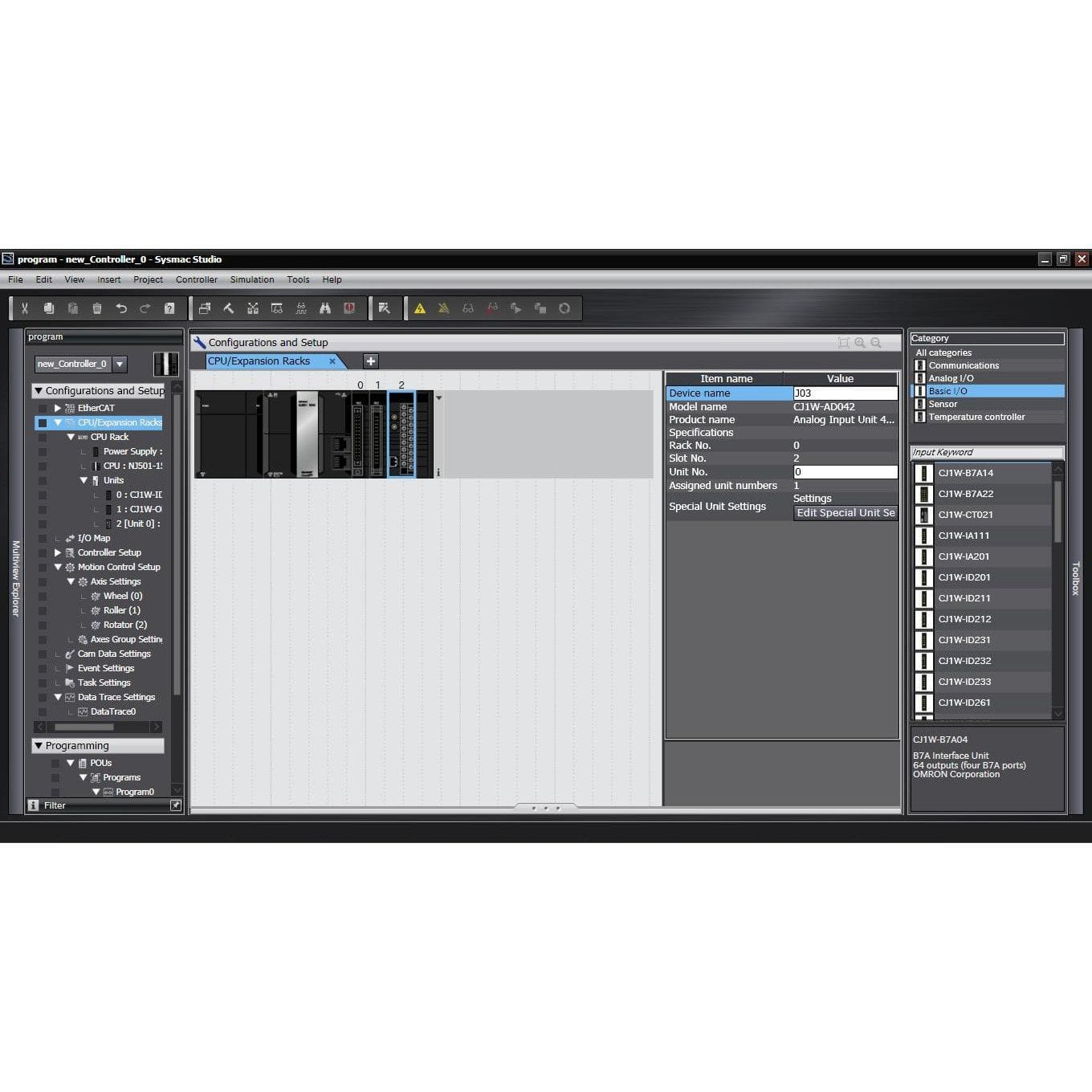 OMRON - Sysmac Studio NX I/O Edition - SYSMAC-NE001L