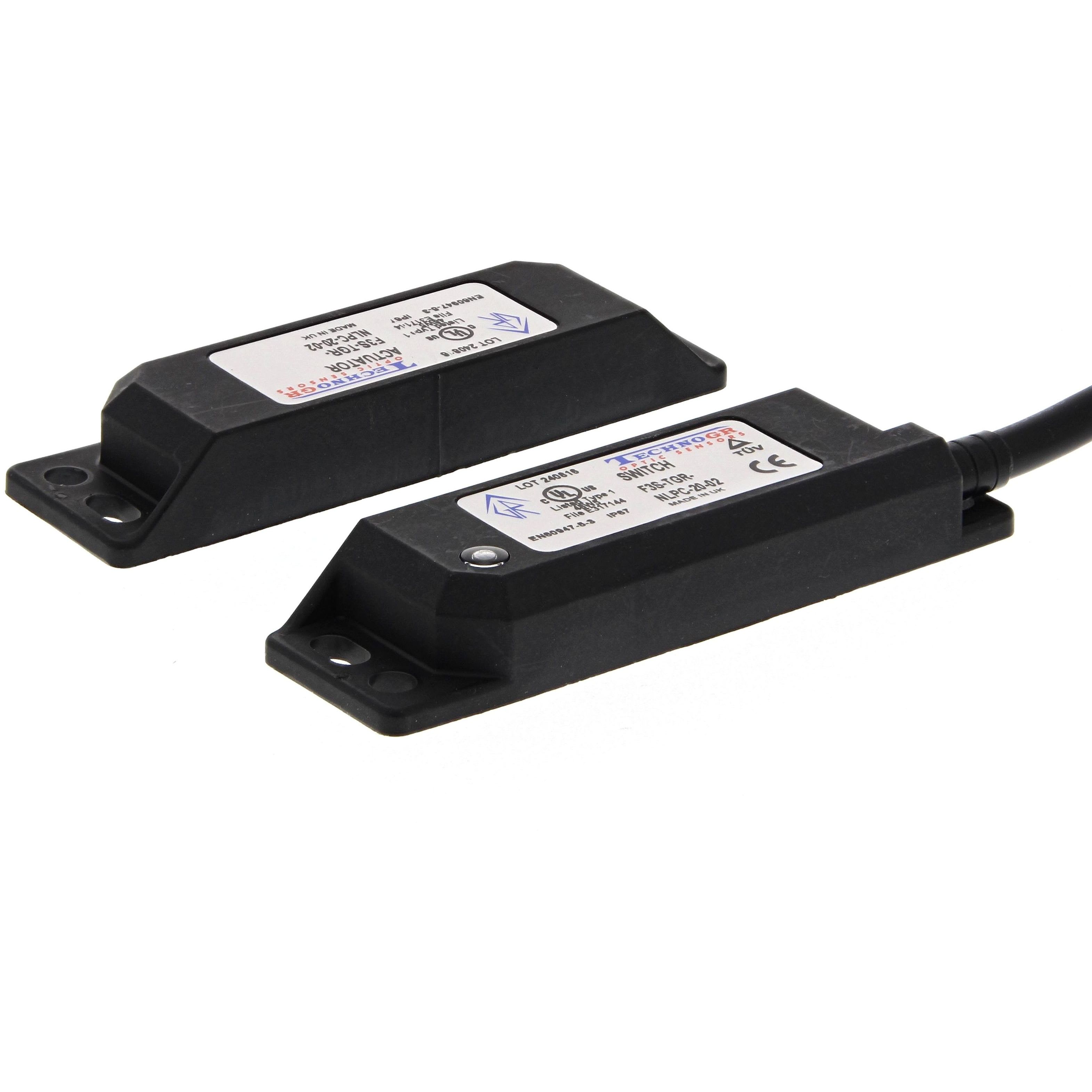 OMRON - Non-contact door switch, coded, elongate - F3S-TGR-NLPC-20-10