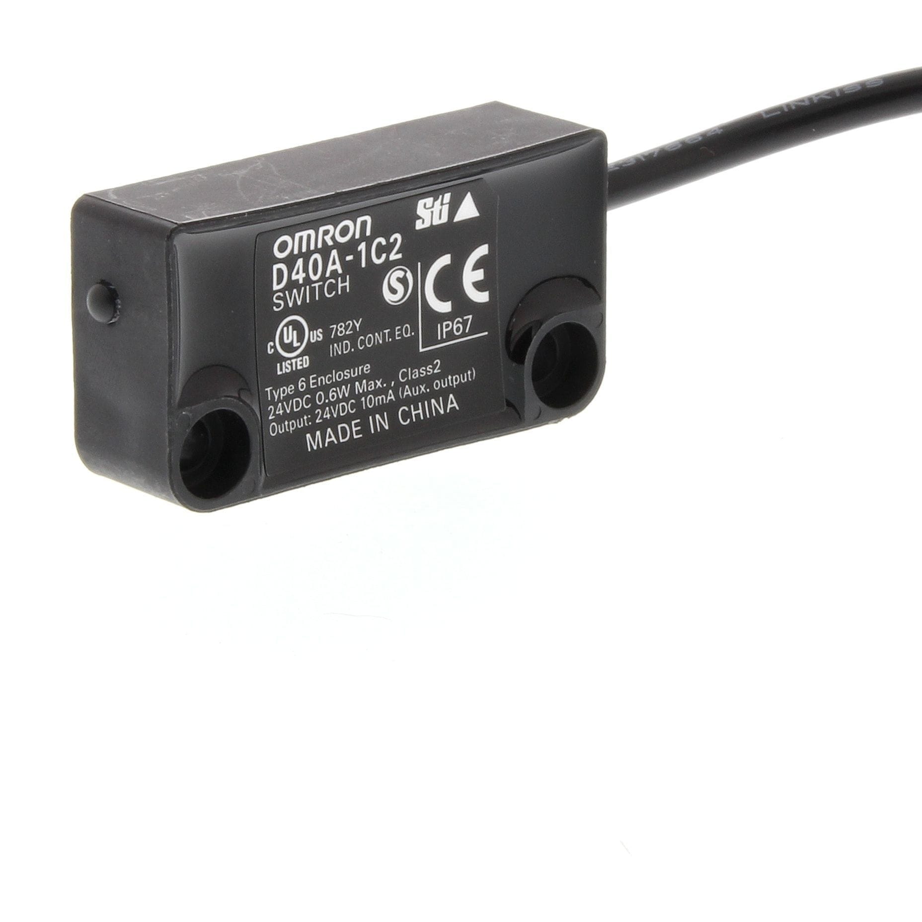 OMRON - Non-contact door switches, 1 aux output, - D40A-1C2