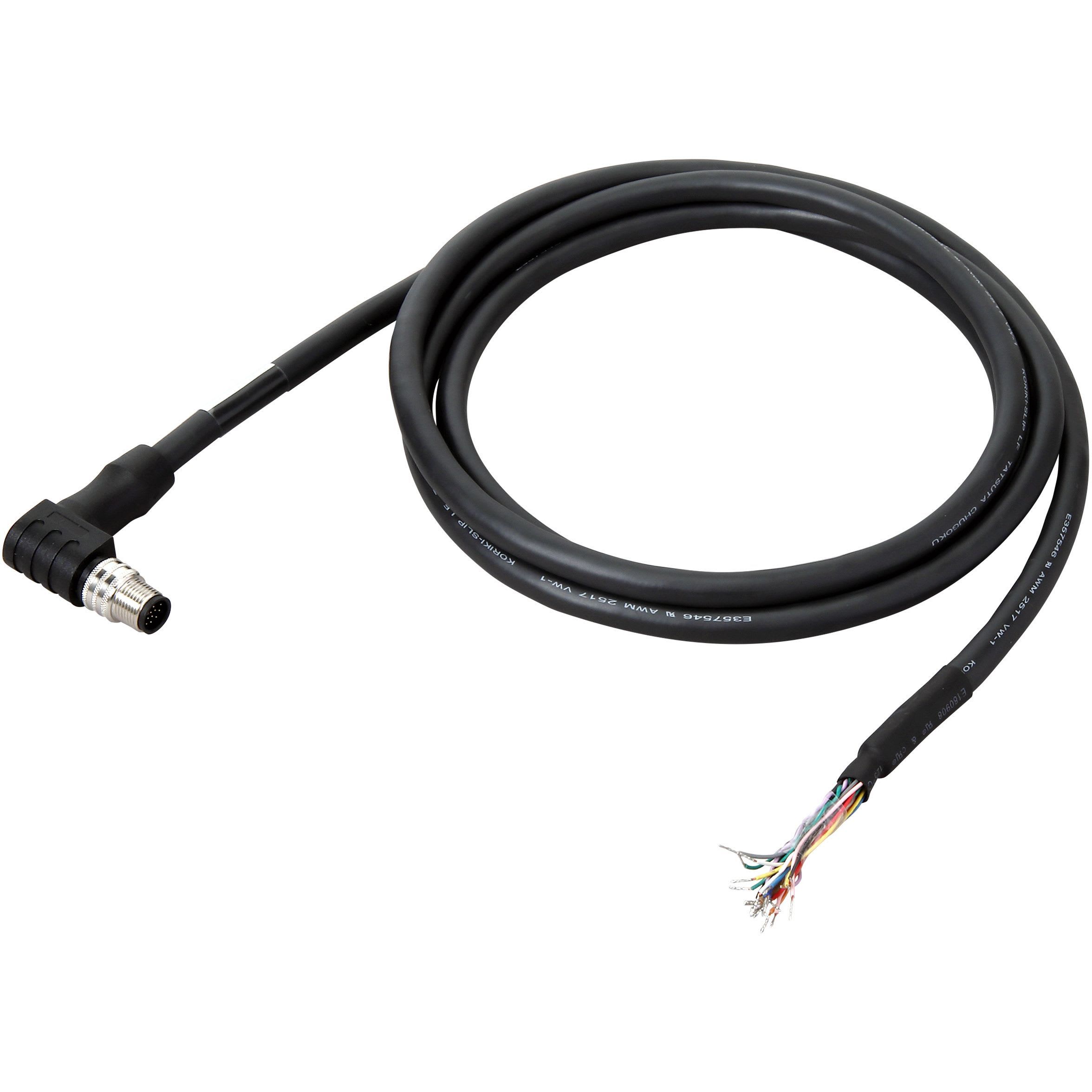 OMRON - FHV7 Power / IO Cable, right angle 3 m, - FHV-VDLB 3M