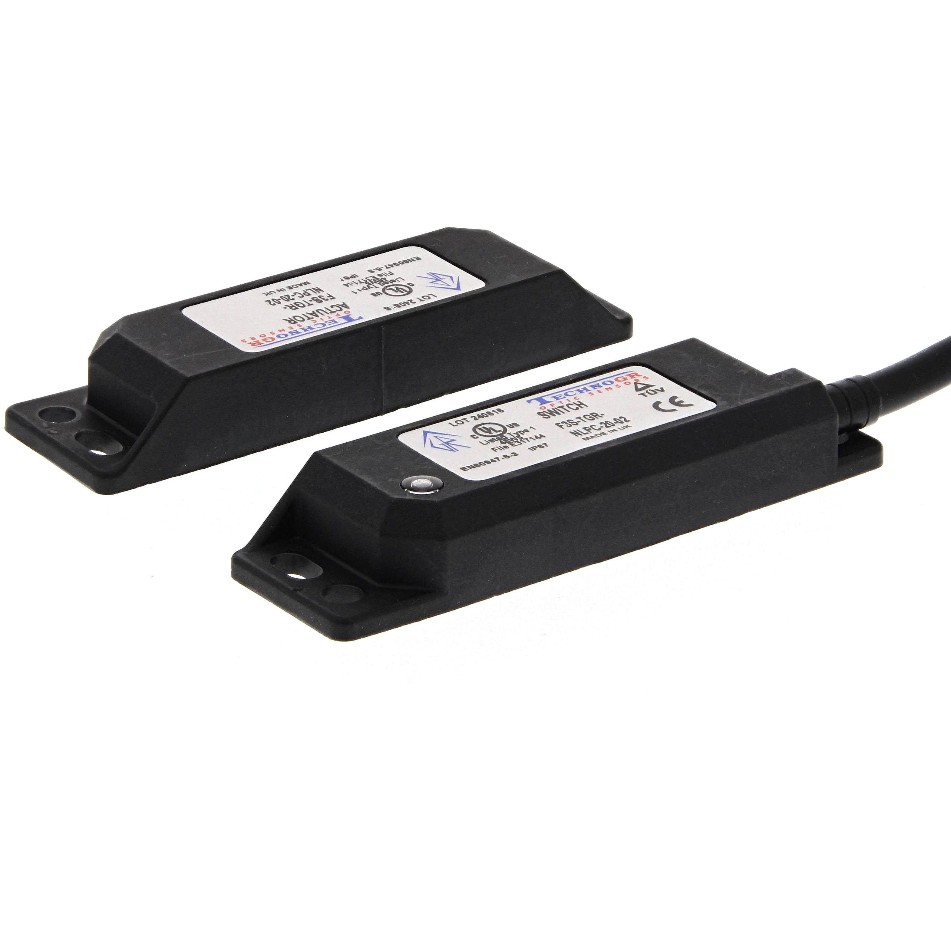 OMRON - Non-contact door switch, coded, elongate - F3S-TGR-NLPC-20-02