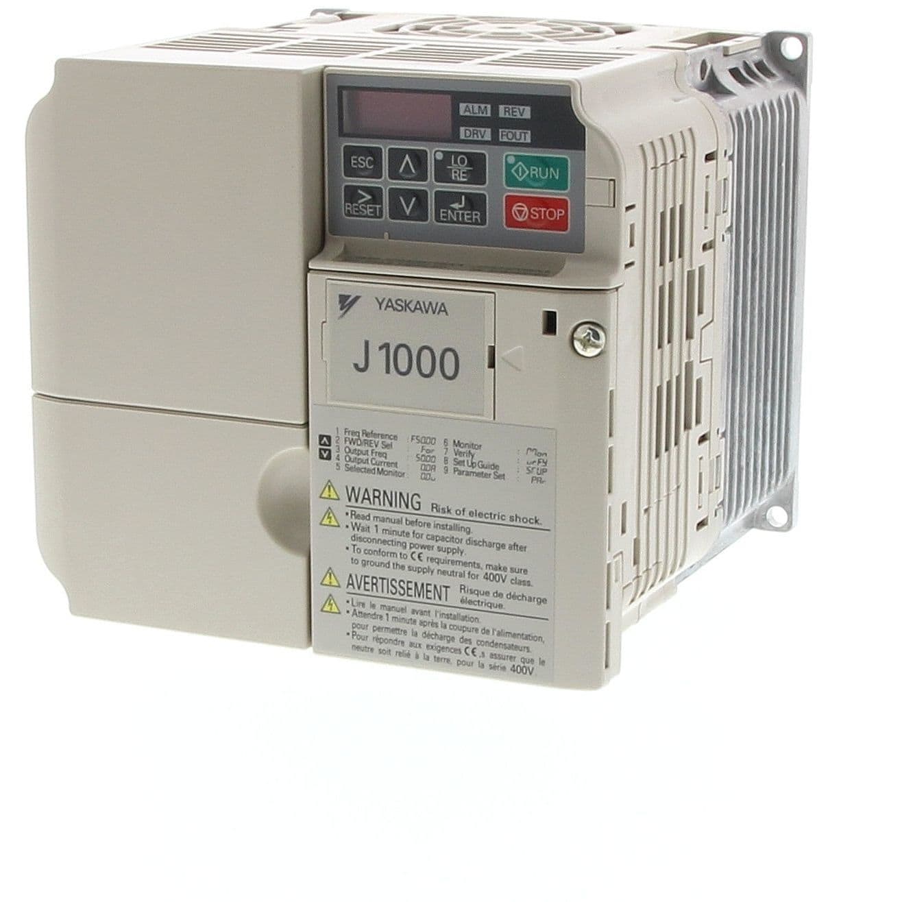 OMRON - Inverter drive, 4.0kW, 9.2A, 200 VAC, 3- - JZA24P0BAA