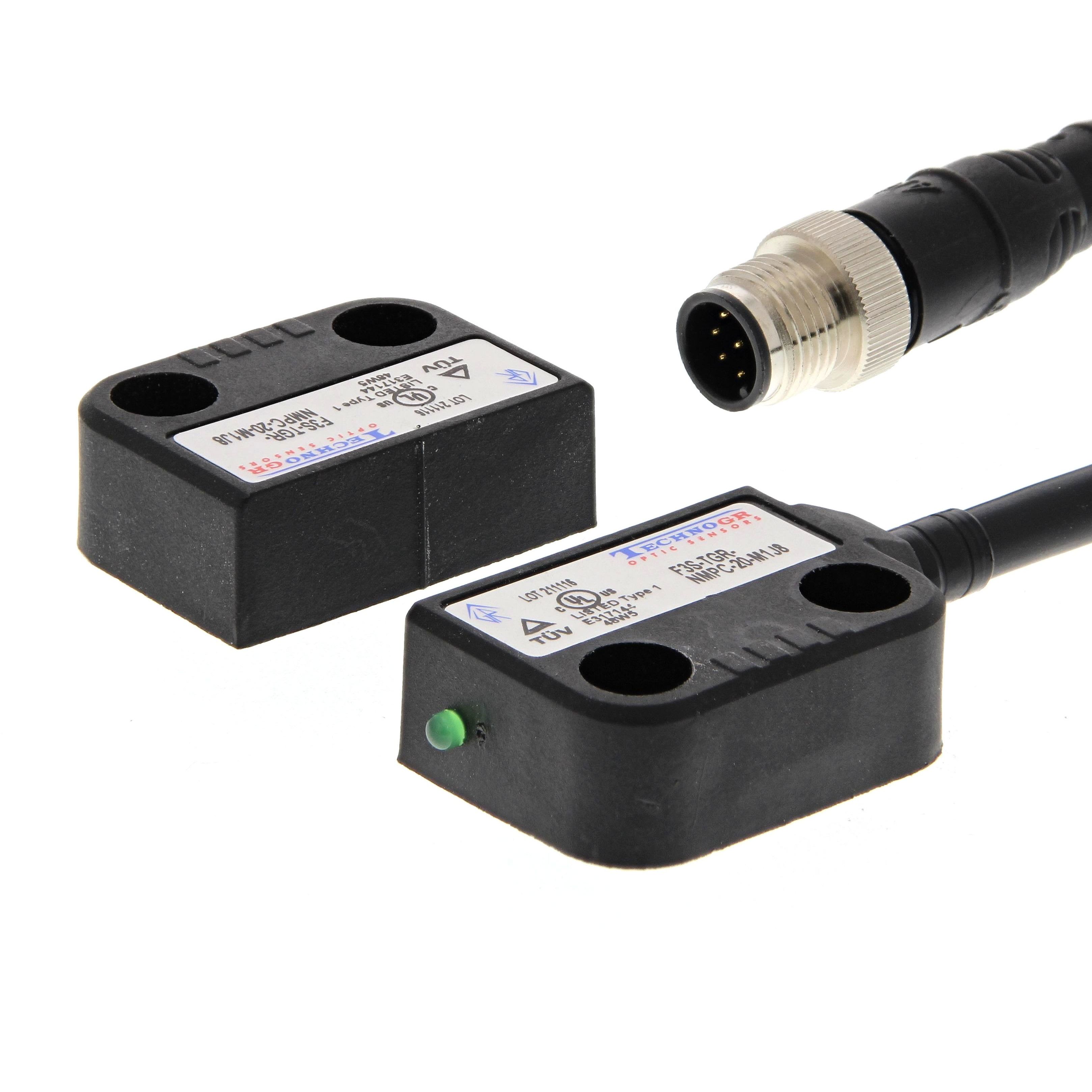 OMRON - Non-contact door switch, miniature, code - F3S-TGR-NMPC-21-M1J8