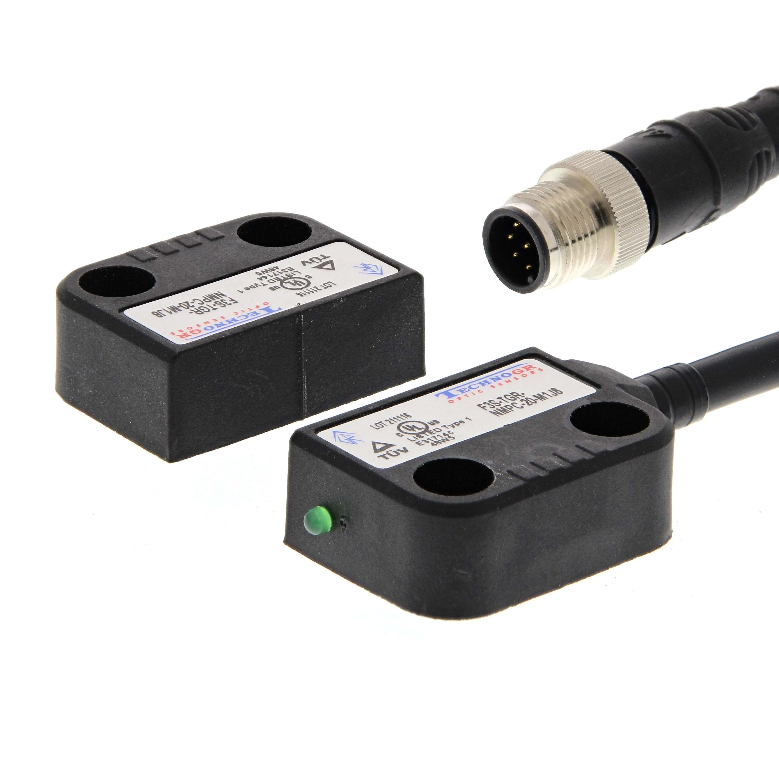 OMRON - Non-contact door switch, miniature, code - F3S-TGR-NMPC-21-M1J8