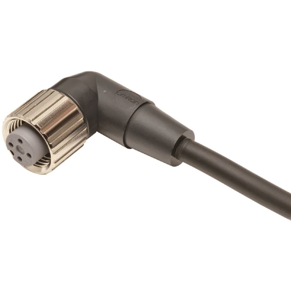 OMRON - Sensor cable, M12 right-angle socket (fe - XS2F-M12PUR4A20M