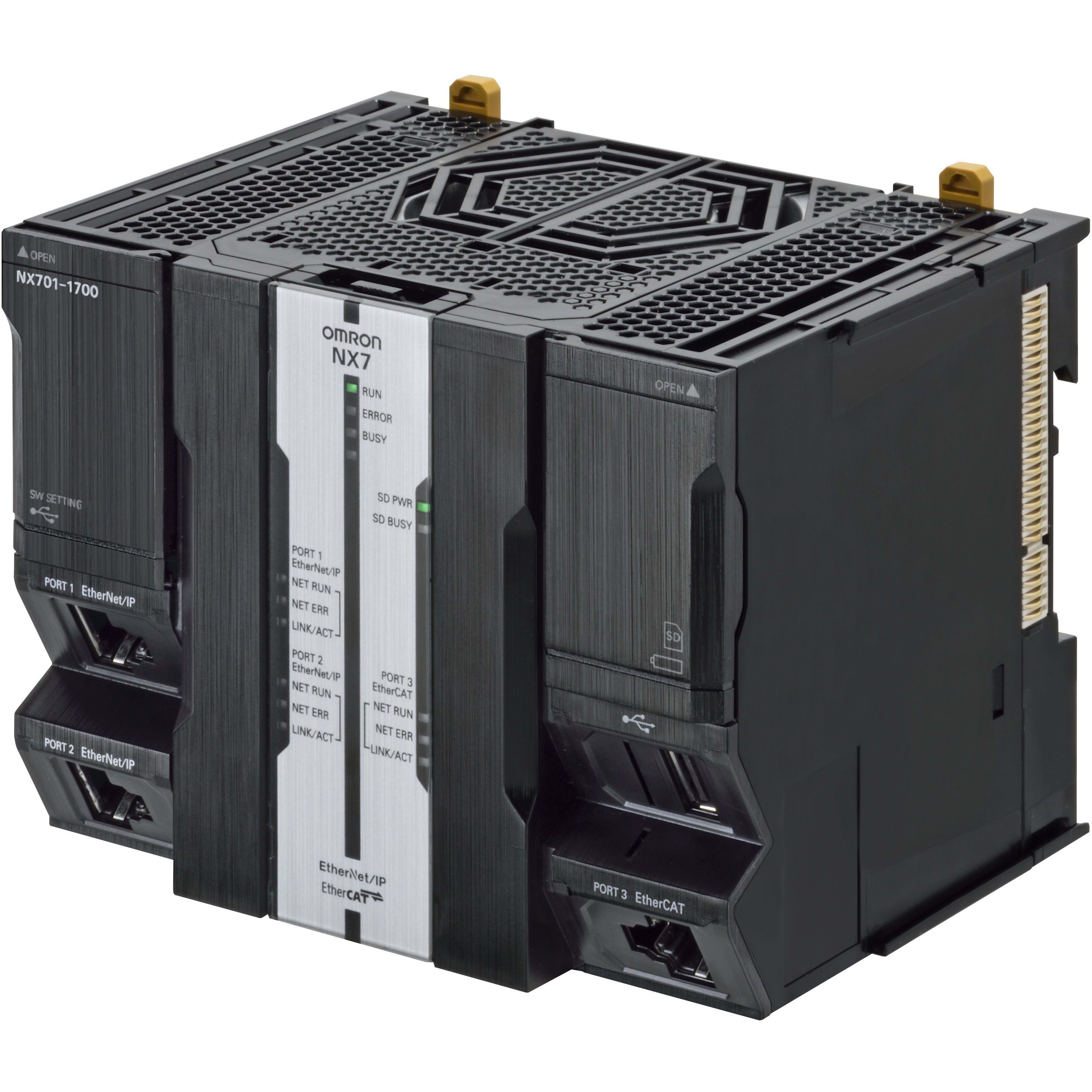 OMRON - Sysmac NX7 CPU, 80MB memory, built-in Et - NX701-1600