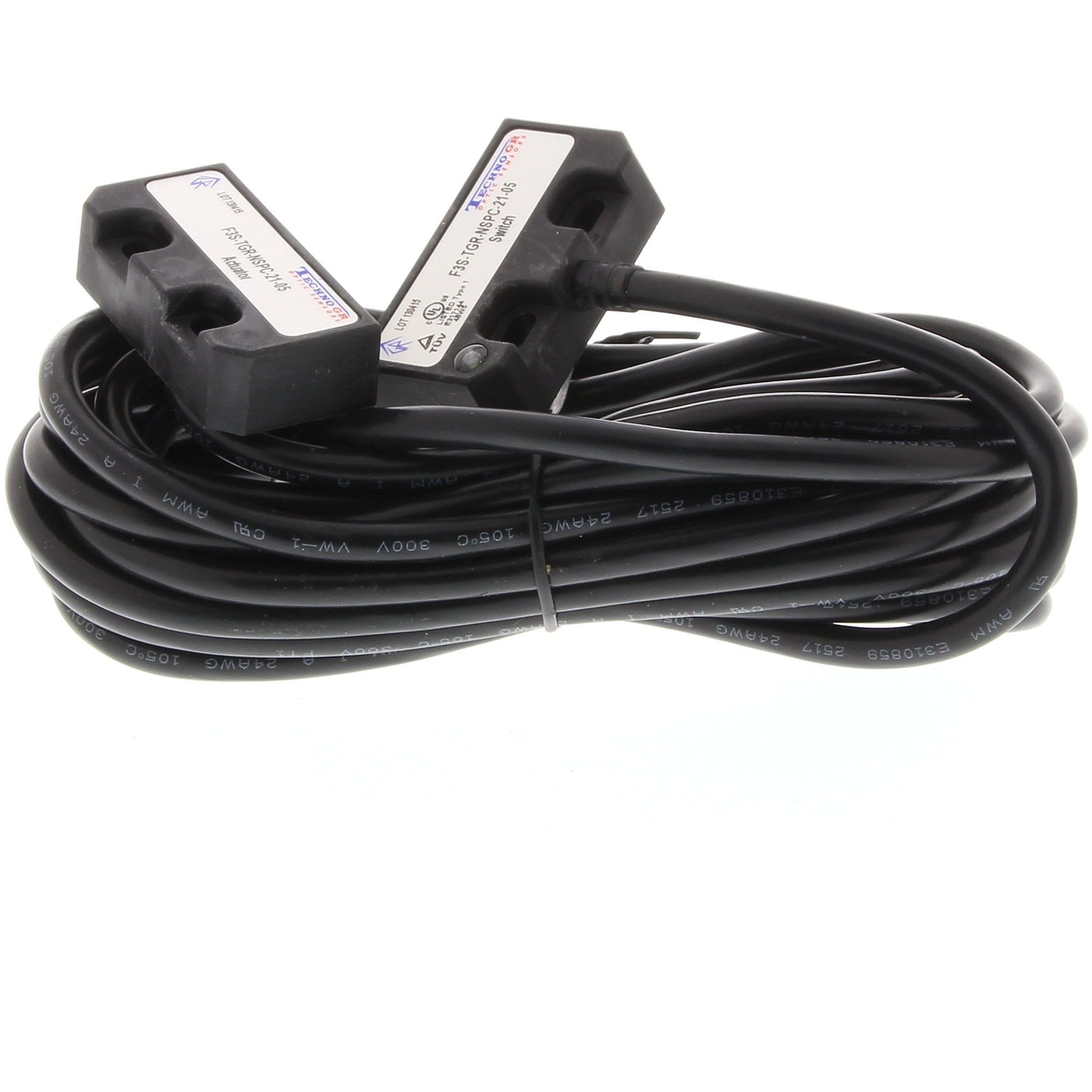 OMRON - Non-contact door switch, coded, small pl - F3S-TGR-NSPC-21-05