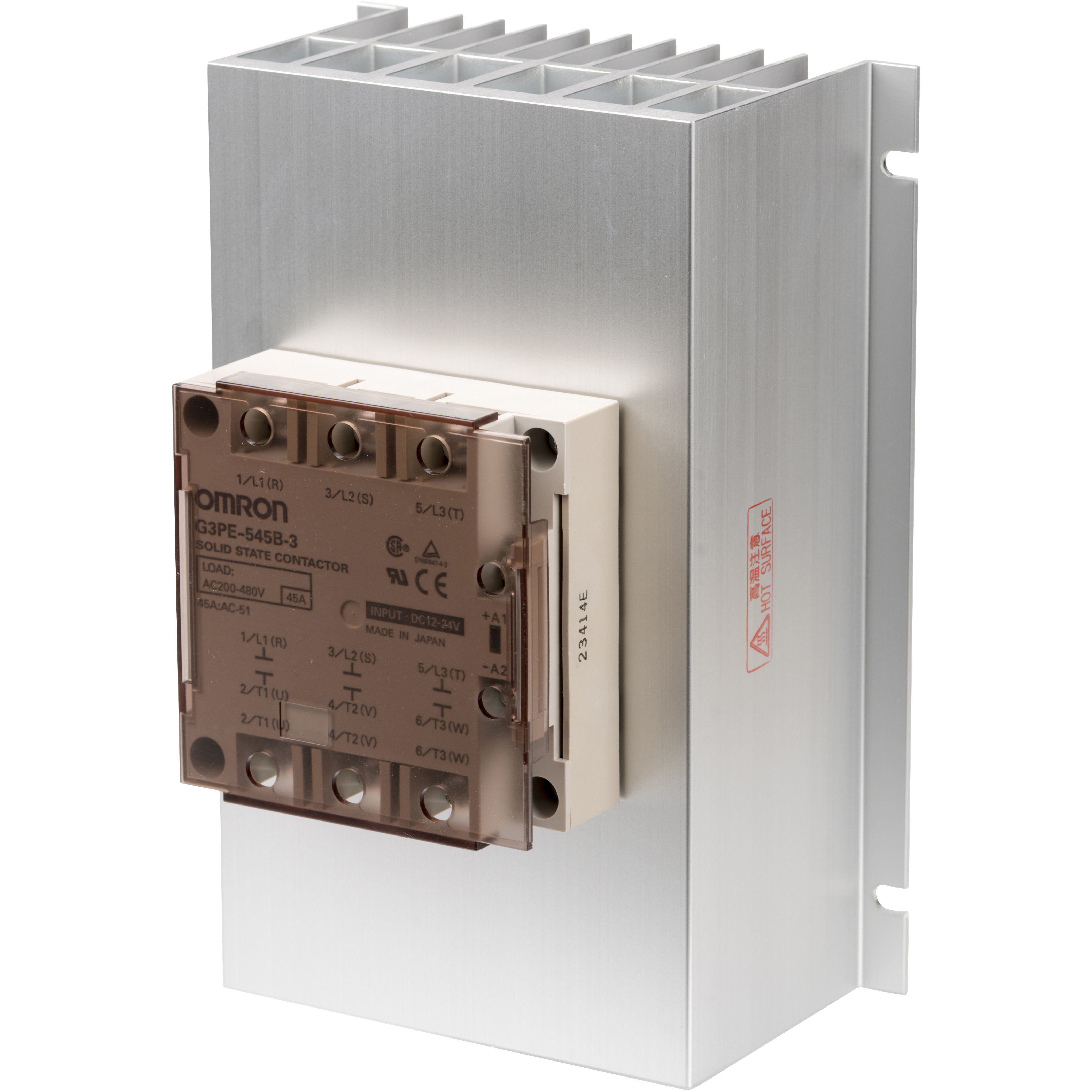 OMRON - Solid-State relay, 3-pole, screw mountin - G3PE-545B-3 12-24VDC