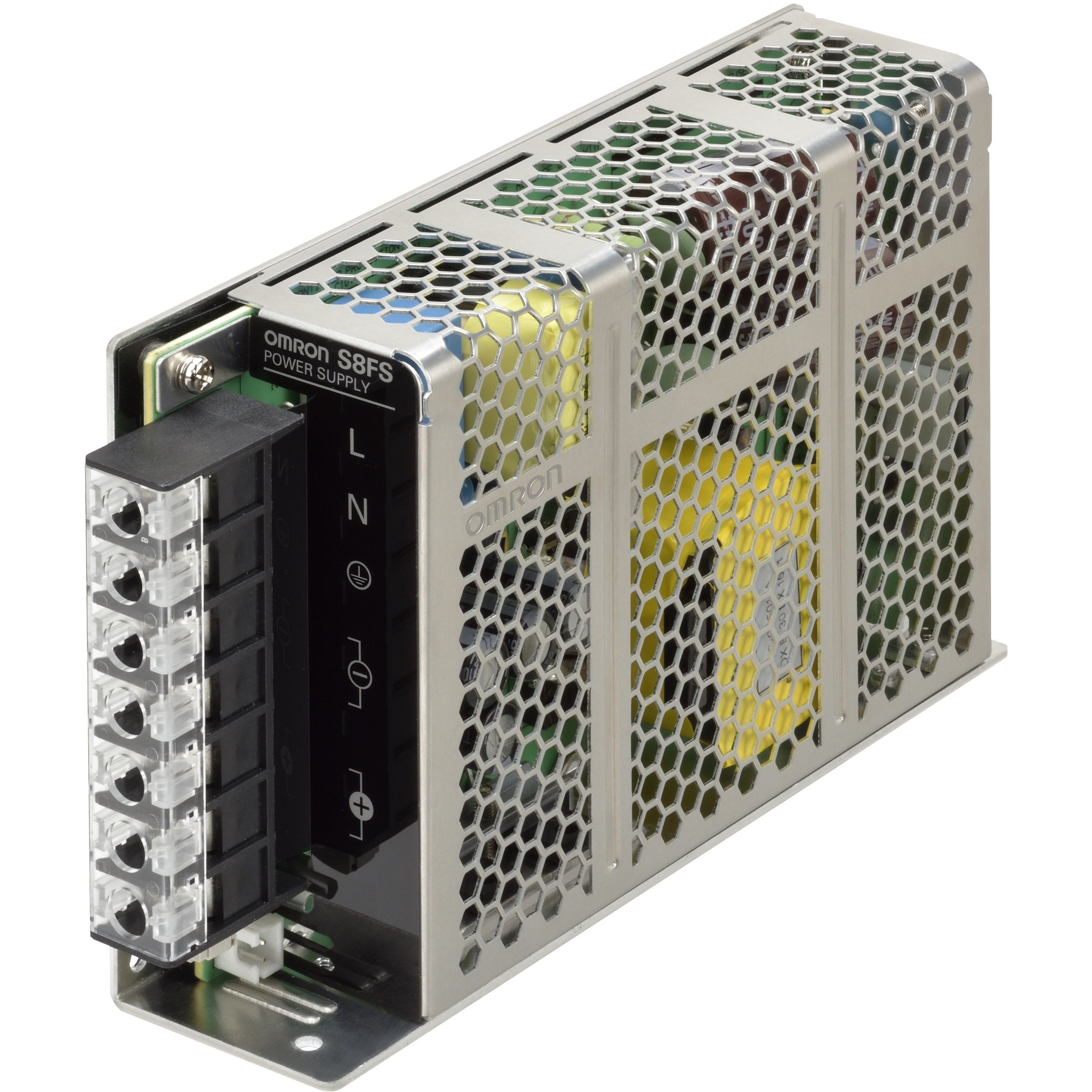 OMRON - Power Supply, 150 W, 100 to 240 VAC inpu - S8FS-G15024C