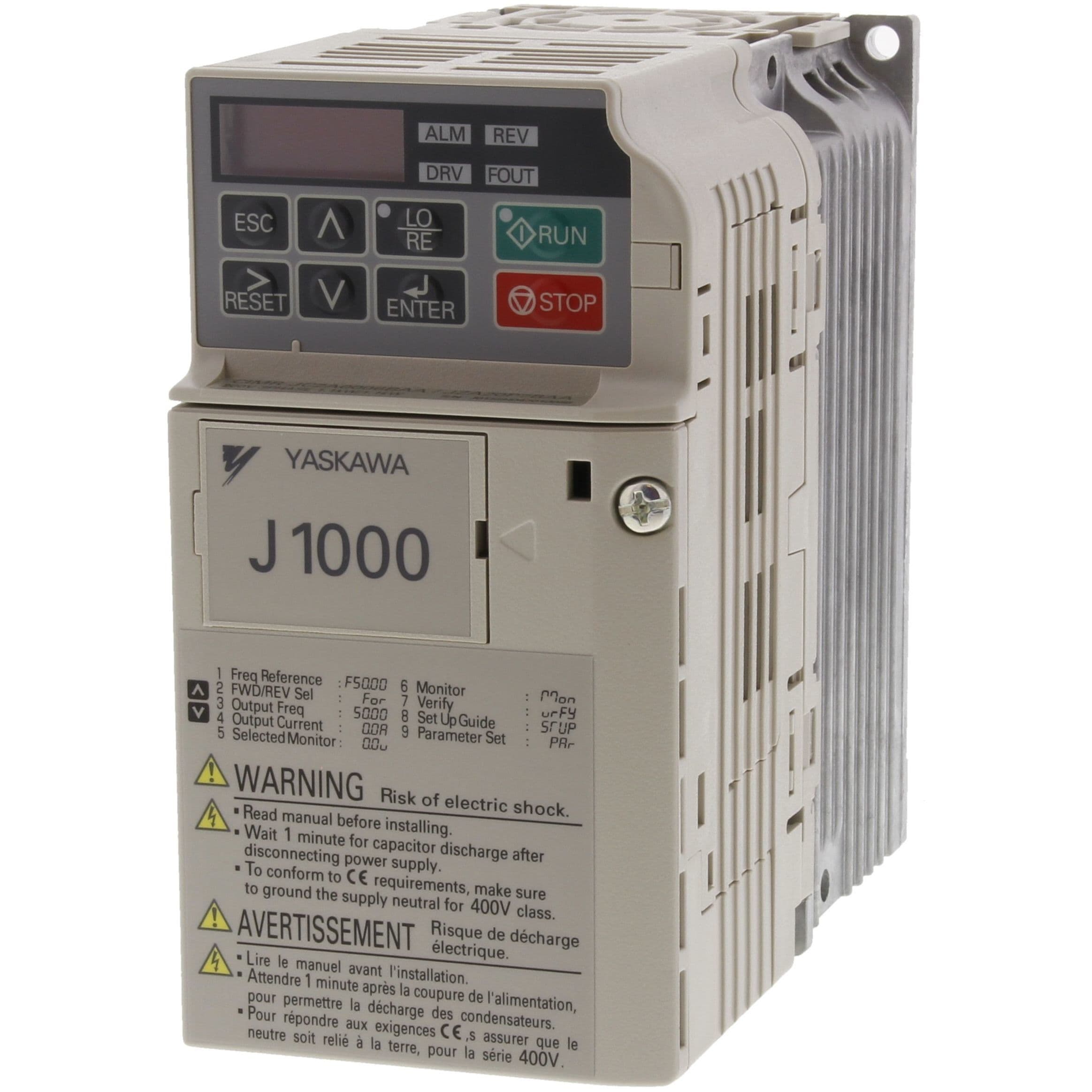 OMRON - Inverter drive, 1.1kW, 5.0A, 200 VAC, 3- - JZA20P7BAA