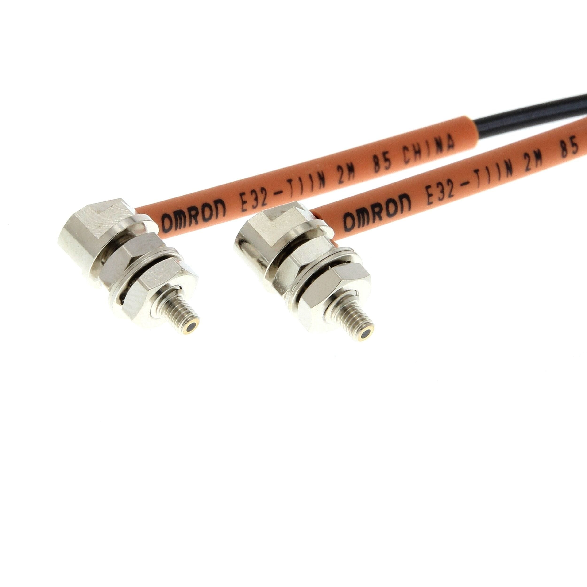 OMRON - Fiber optic sensor, through-beam, M4 sid - E32-T11N 2M