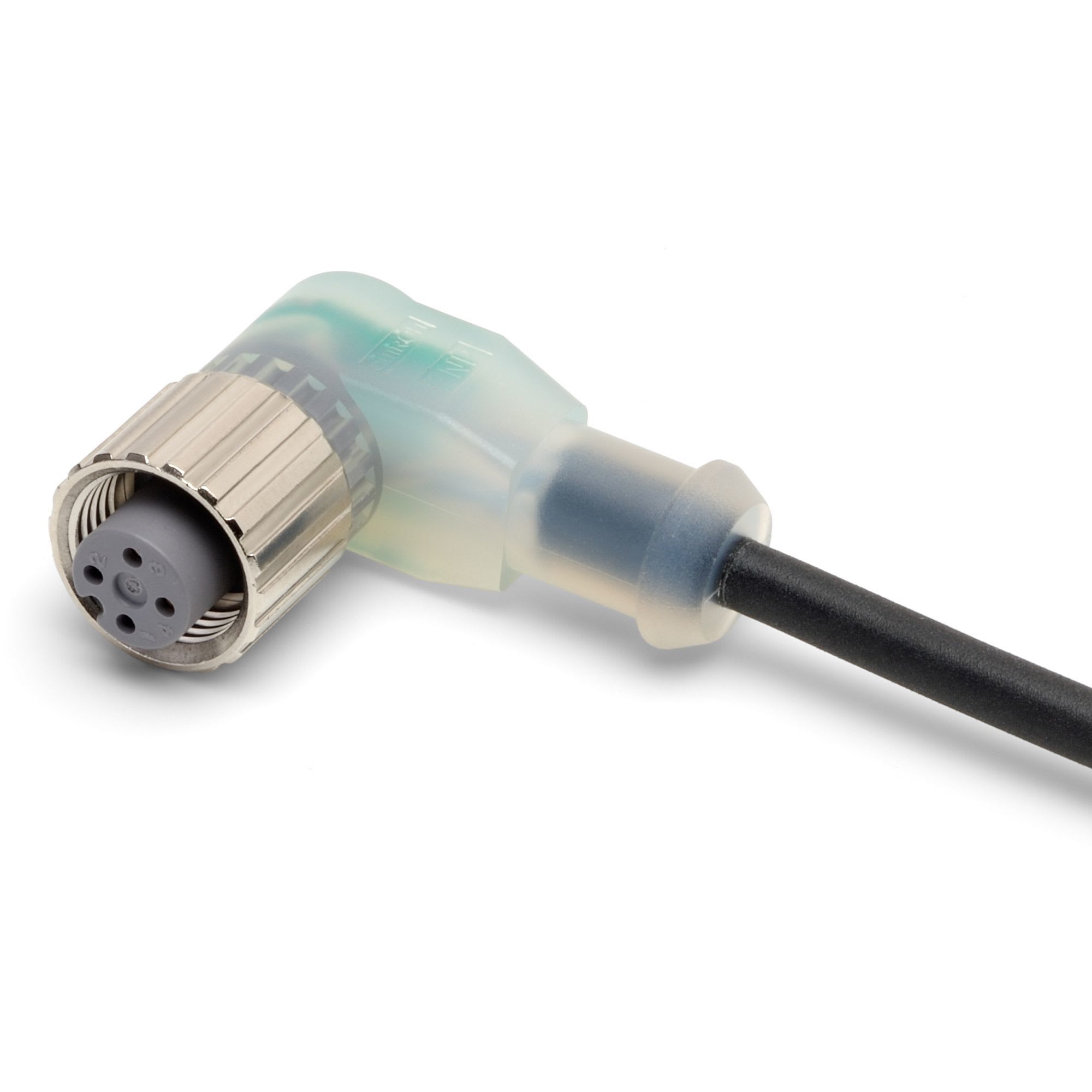 OMRON - Sensor cable, M12 right-angle socket (fe - XS2F-M12PVC4A2MPLED