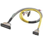 OMRON - I/O connection cable, with shield connec - XW2Z-RO75-50-D1