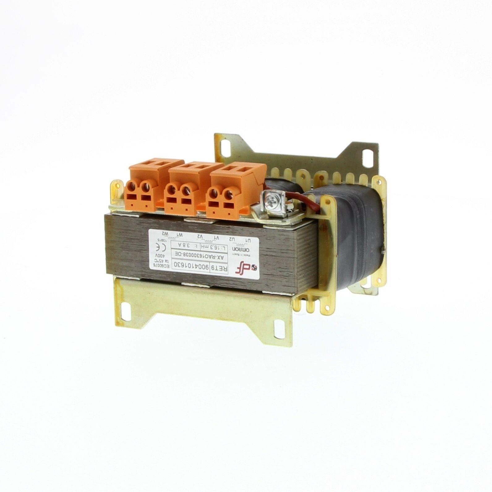 OMRON - AC output reactor, 3.8 A, 16.3 mH, for 0 - AX-RAO16300038-DE