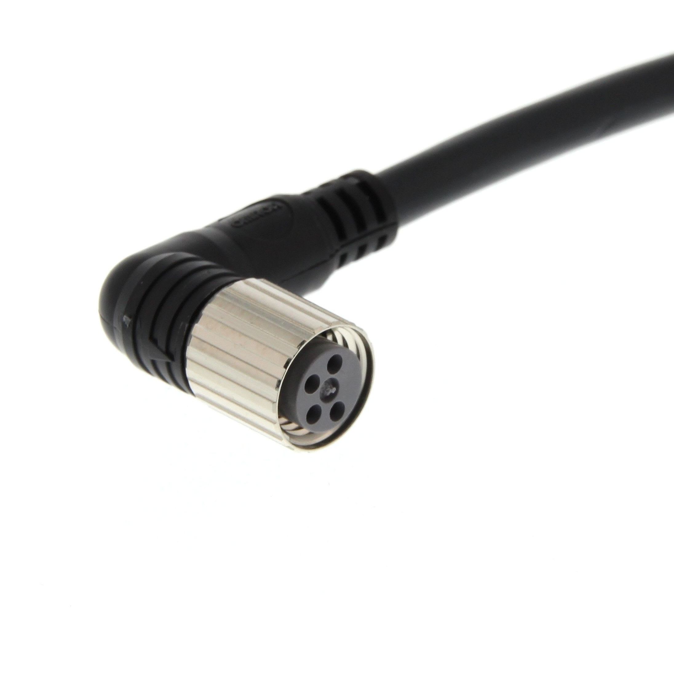 OMRON - Sensor cable, M8 right-angle socket (fem - XS3F-M422-405-A
