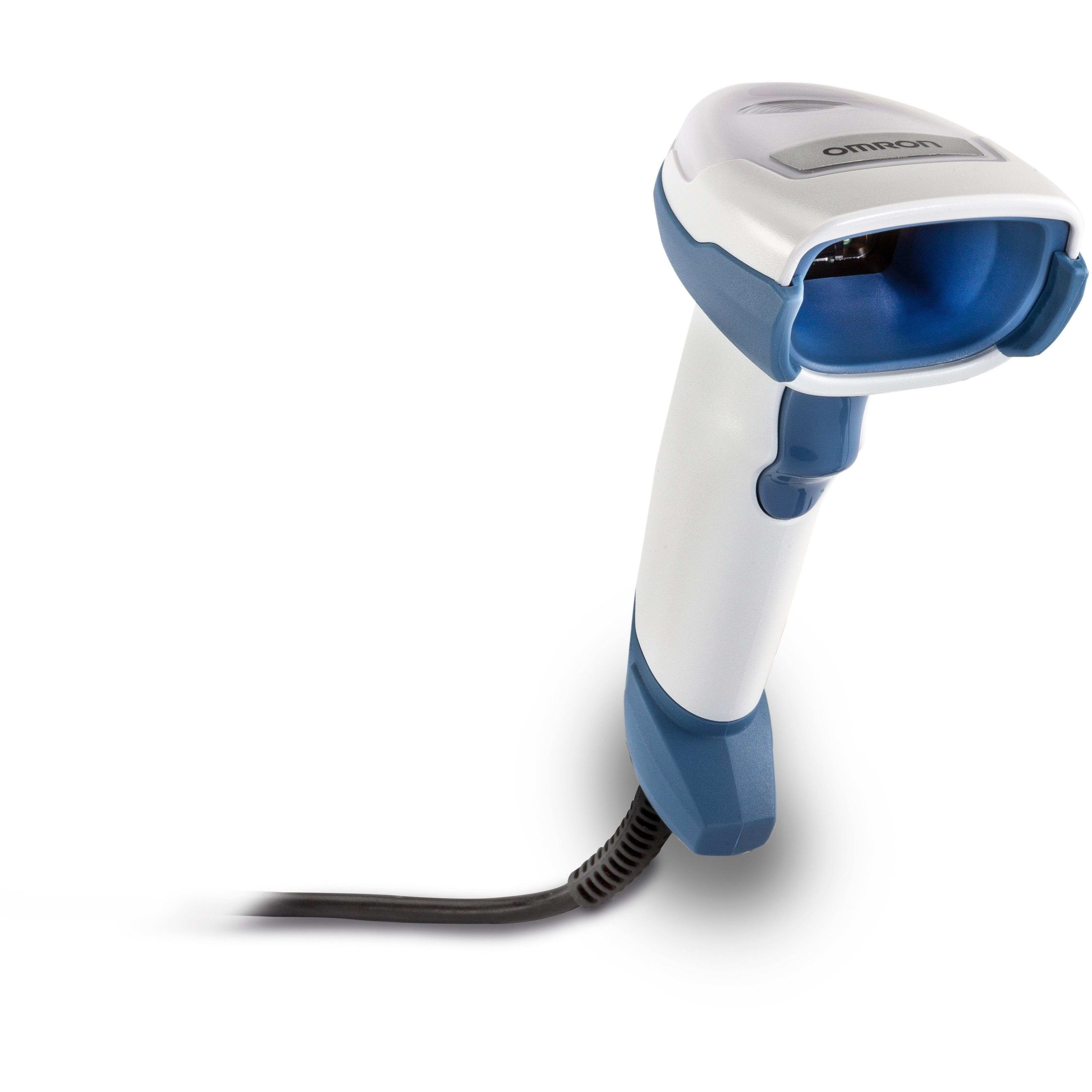 OMRON - V410-H HC Handheld Reader, white, wired - V410-HDS4608HC