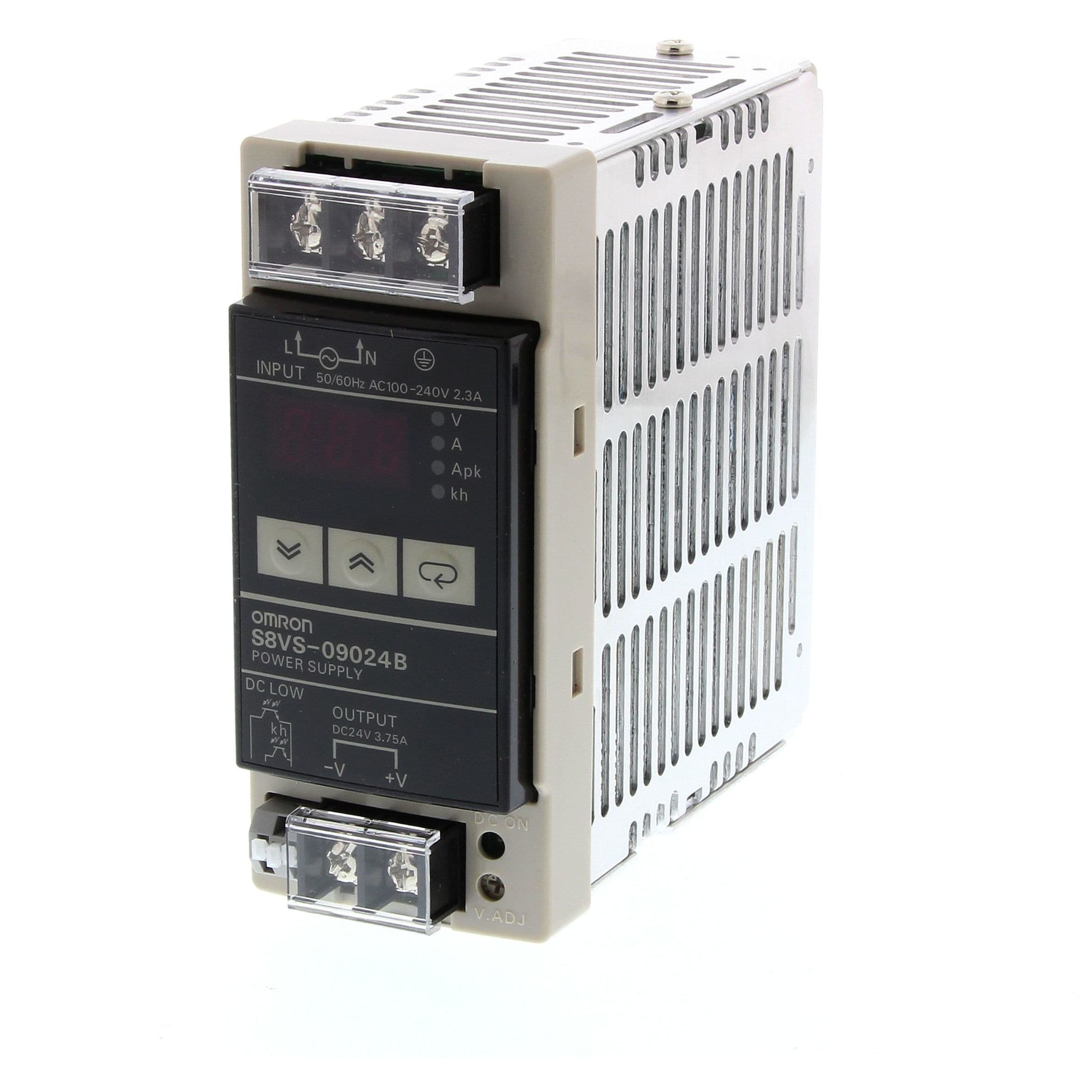 OMRON - Power supply, 90W, 100-240 VAC input, 24 - S8VS-09024A