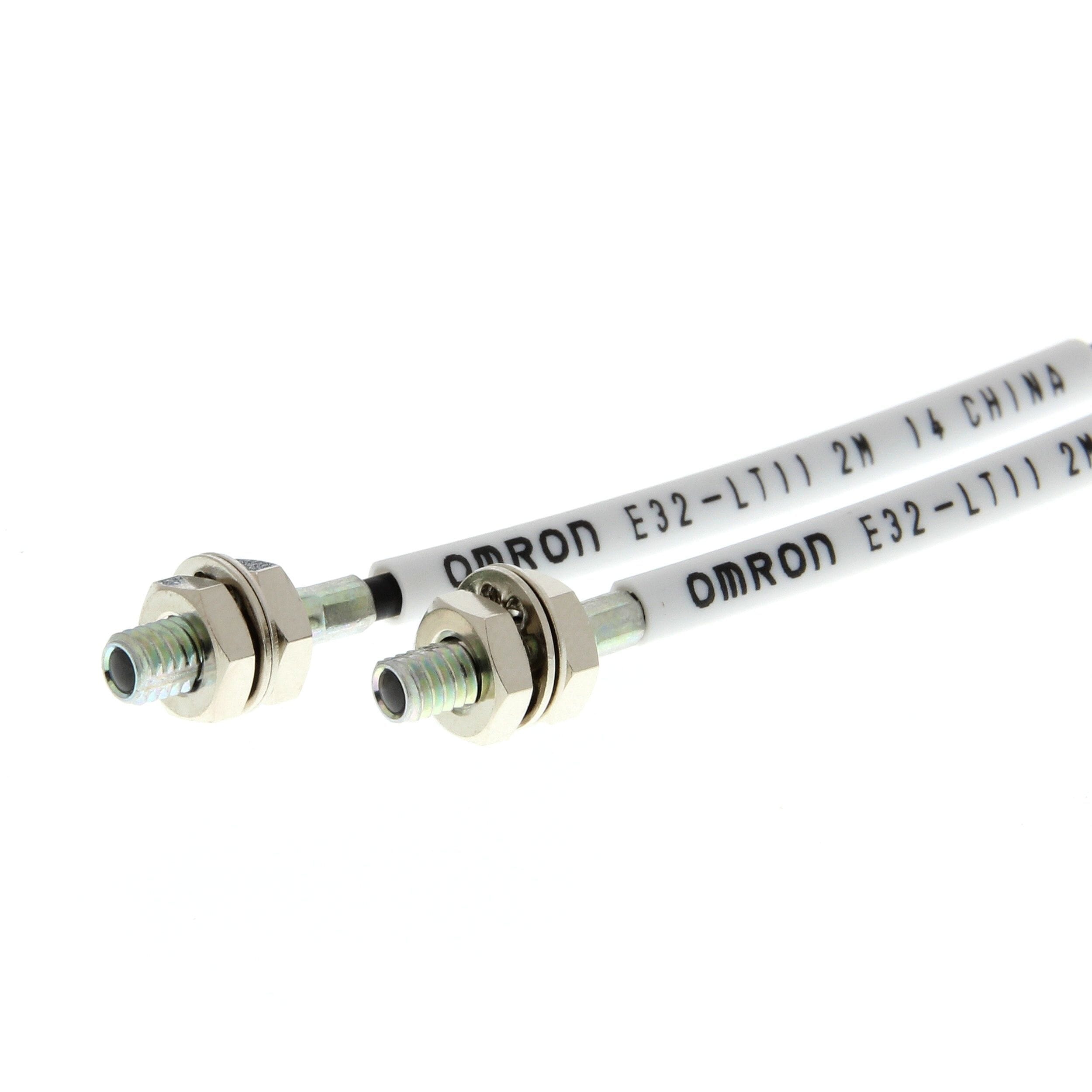 OMRON - Fiber optic sensor, through-beam, M4 hea - E32-LT11 2M