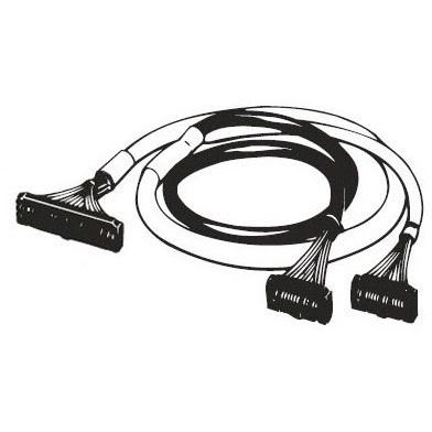 OMRON - I/O connection cable, unshielded, MIL40 - XW2Z-0200FH-L02