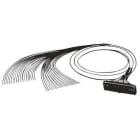 OMRON - I/O connection cable, unshielded, MIL40 - XW2Z-0300FN-L