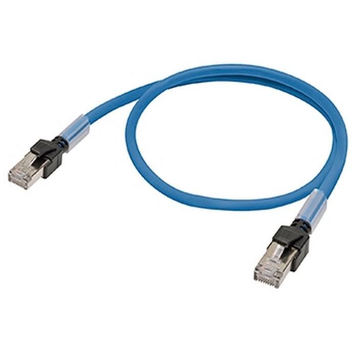 OMRON - Ethernet patch cable, F/UTP, Cat.6A, LSZ - XS6W-6LSZH8SS300CM-B