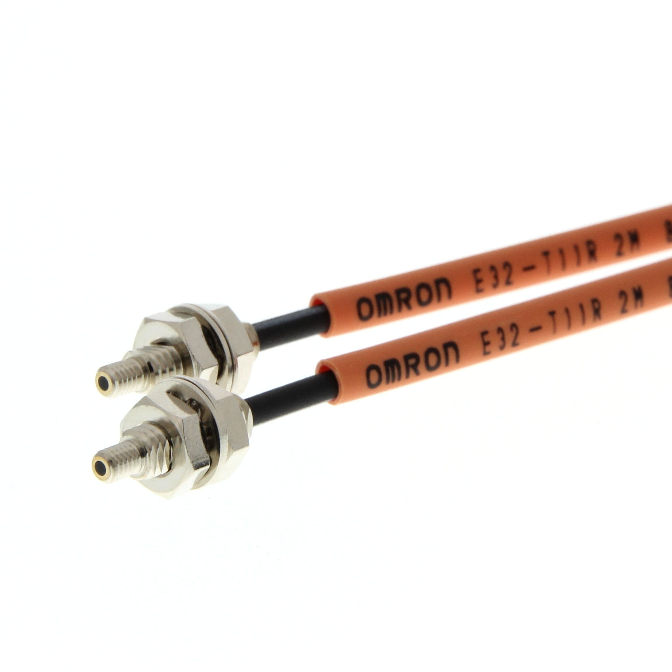 OMRON - Fiber optic sensor, through-beam, M4 hea - E32-T11R 2M