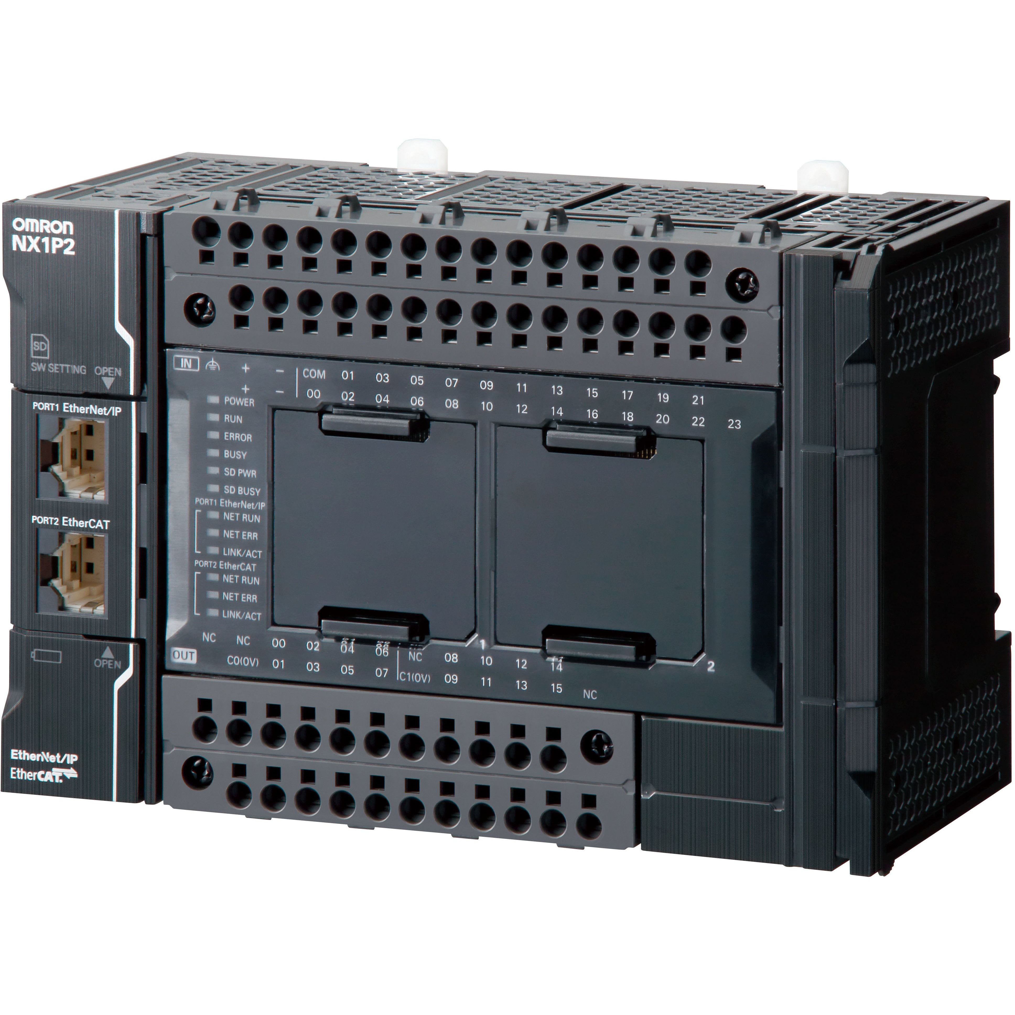 OMRON - Sysmac NX1P CPU with 40 Digital Transist - NX1P2-9B40DT1