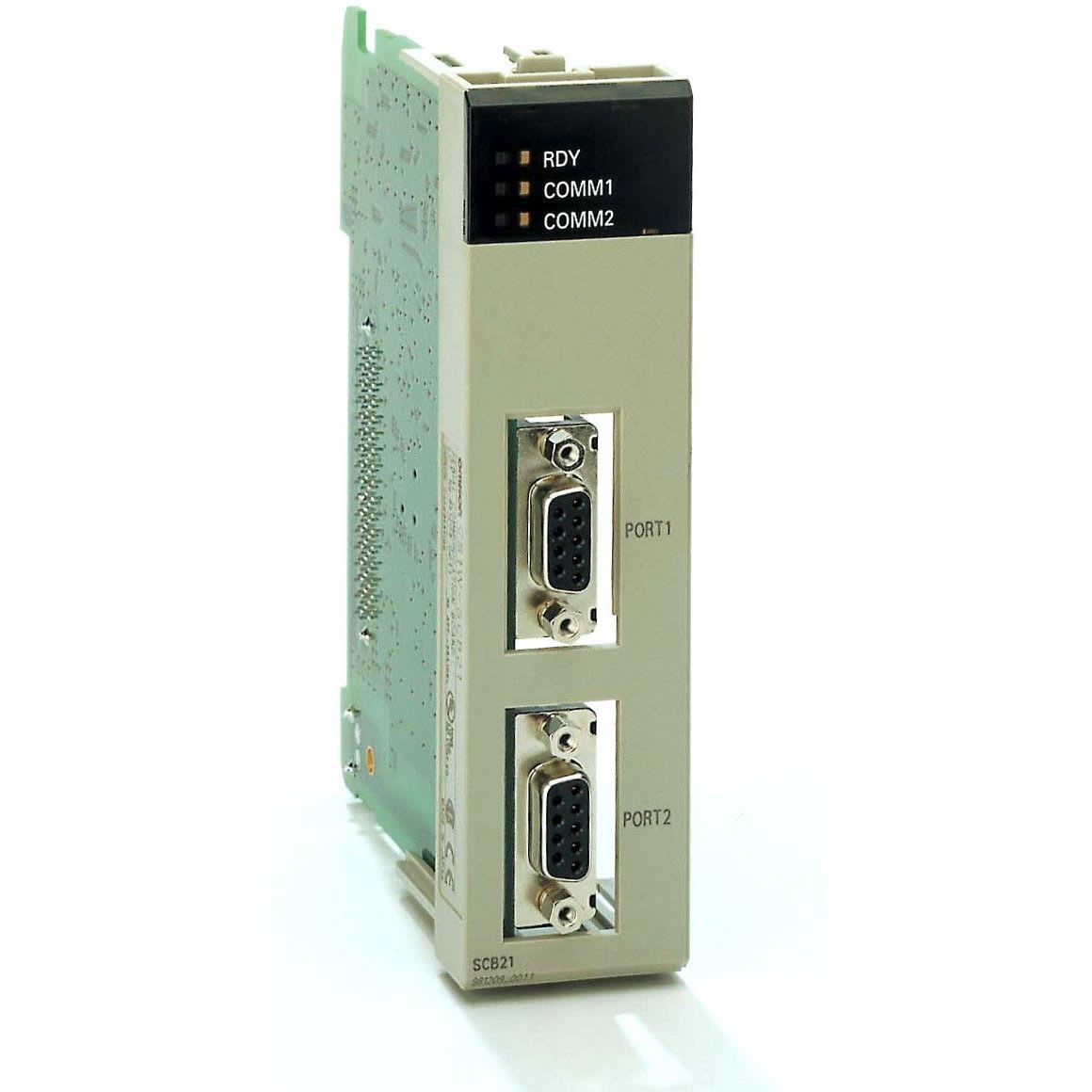 OMRON - Serial communications board, 2 x RS-232C - CS1W-SCB21-V1