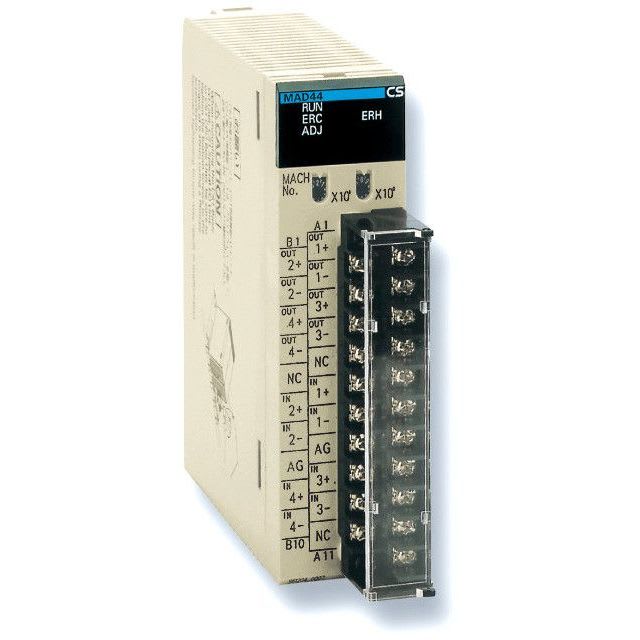 OMRON - Analog I/O unit, 4 x inputs 4 to 20 mA, - CS1W-MAD44