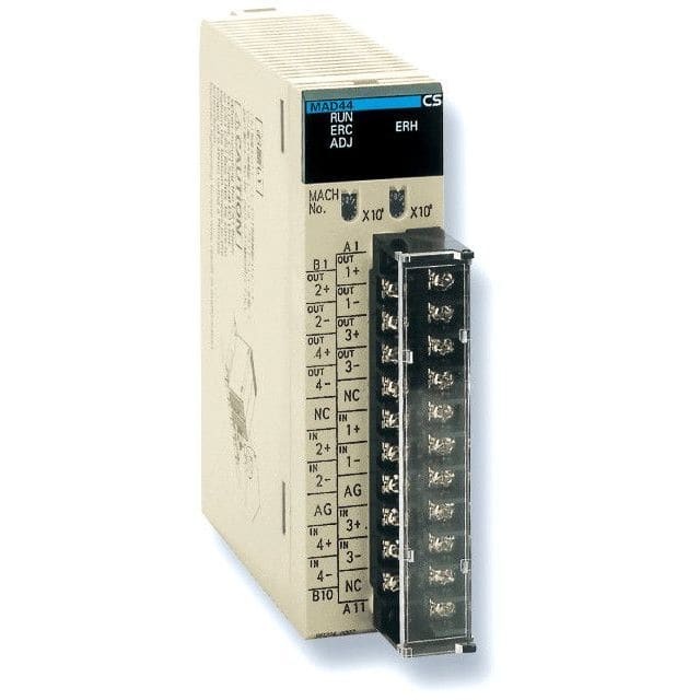 OMRON - Analog I/O unit, 4 x inputs 4 to 20 mA, - CS1W-MAD44