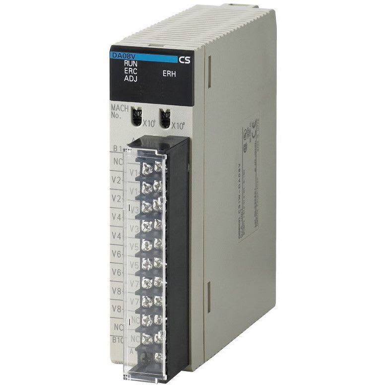 OMRON - Analog output unit, 8 x outputs 4 to 20 - CS1W-DA08-C