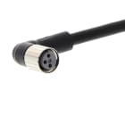 OMRON - Sensor cable, M8 right-angle socket (fem - XS3F-M8PUR3A5M