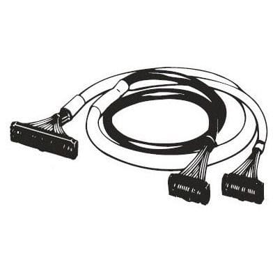 OMRON - I/O connection cable, unshielded, MIL40 - XW2Z-0300FH-L02