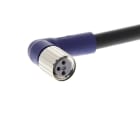 OMRON - Sensor cable, M8 right-angle socket (fem - XS3F-LM8PVC3A2M