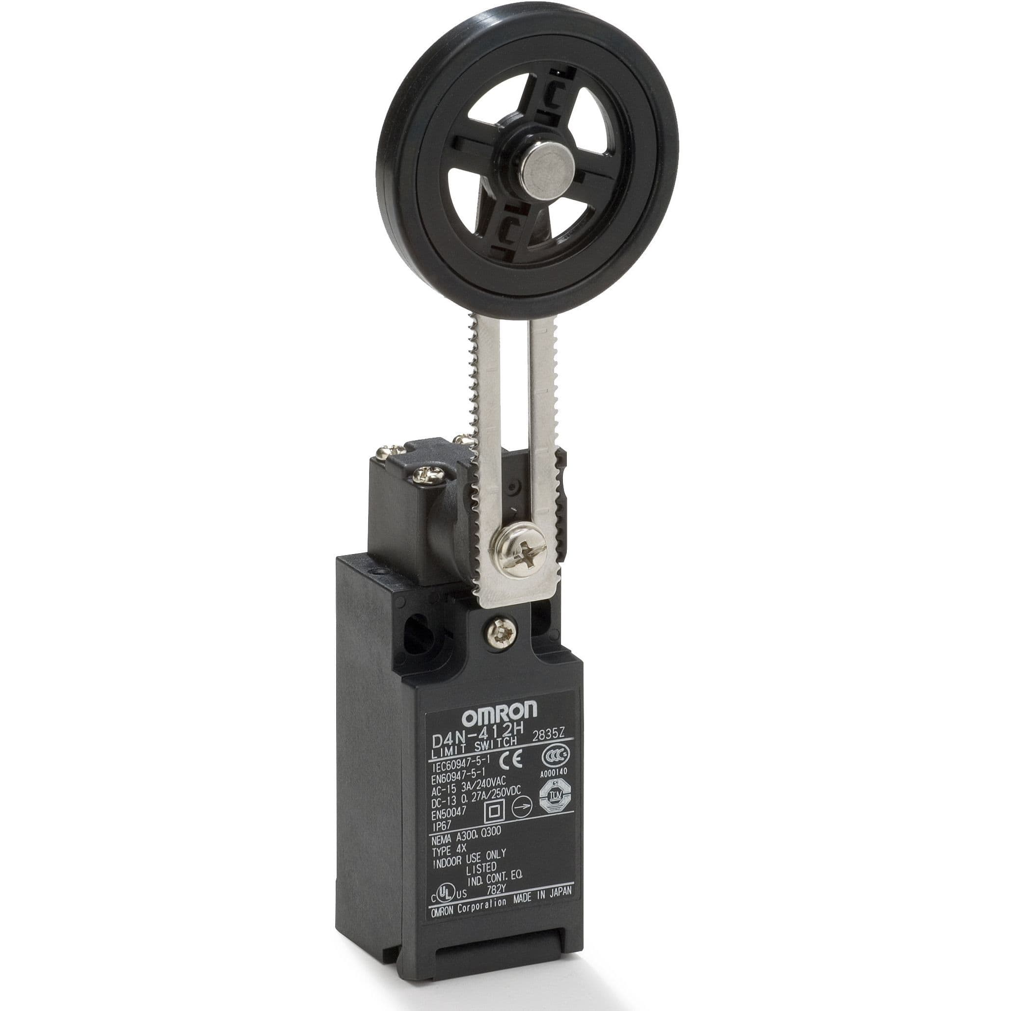OMRON - Limit switch, Adjustable roller lever, f - D4N-112H