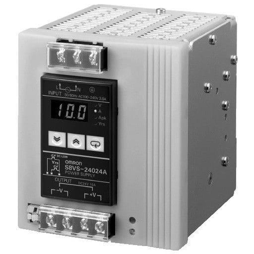 OMRON - Power supply, 240W, 100/240 VAC input, 2 - S8VS-24024A