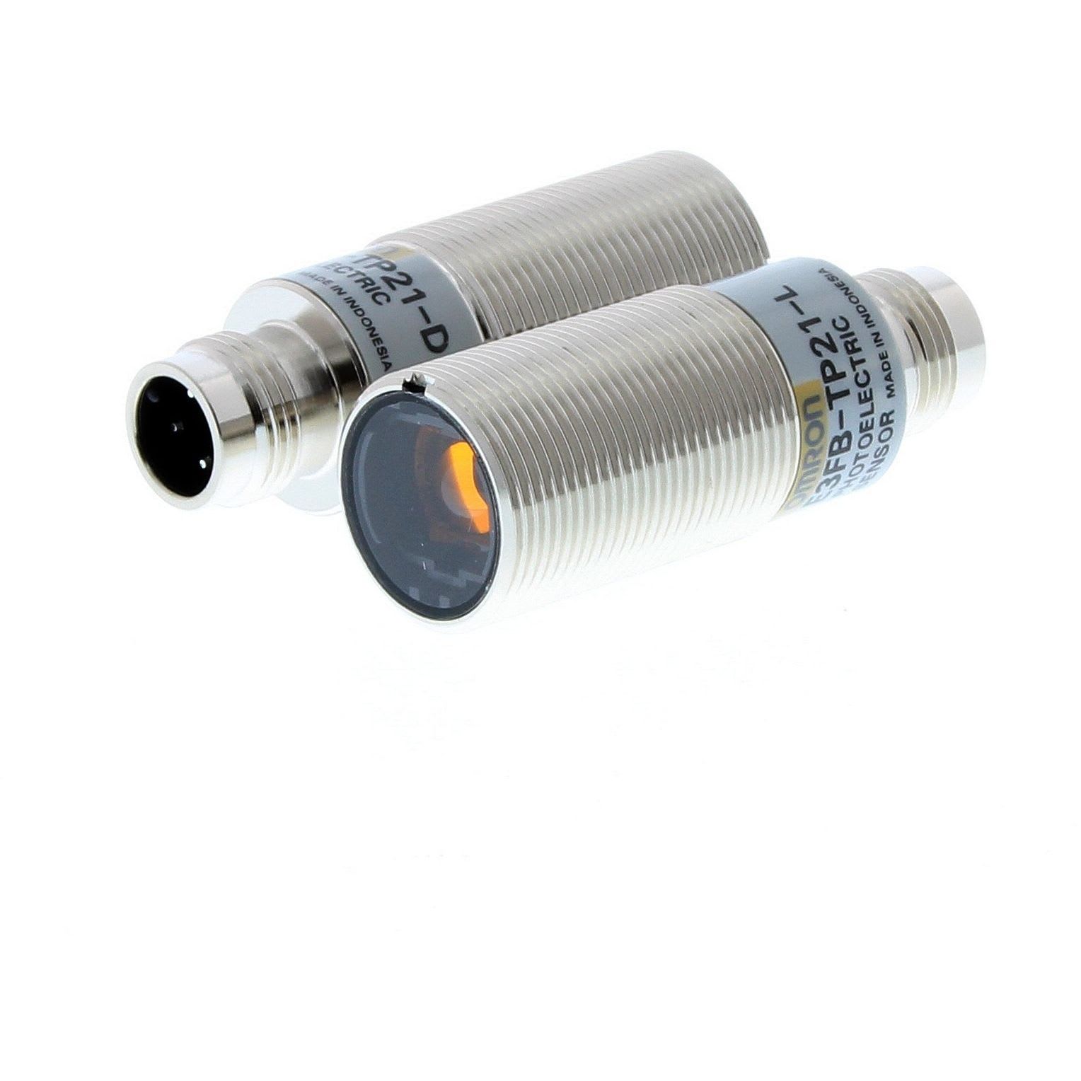 OMRON - Photoelectric sensor, M18 threaded barre - E3FB-TP21-F2