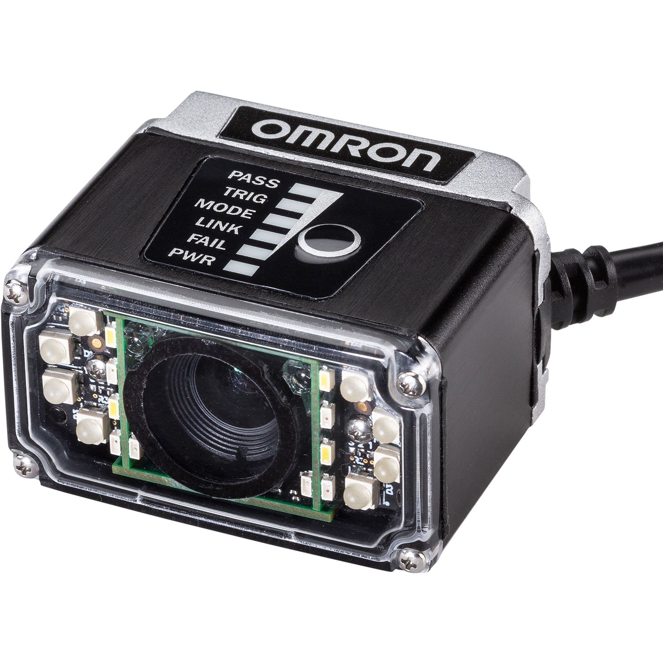 OMRON - V420 Code Reader, 1.2 MP Monochrome, Lon - V420-F000L12M-SRX