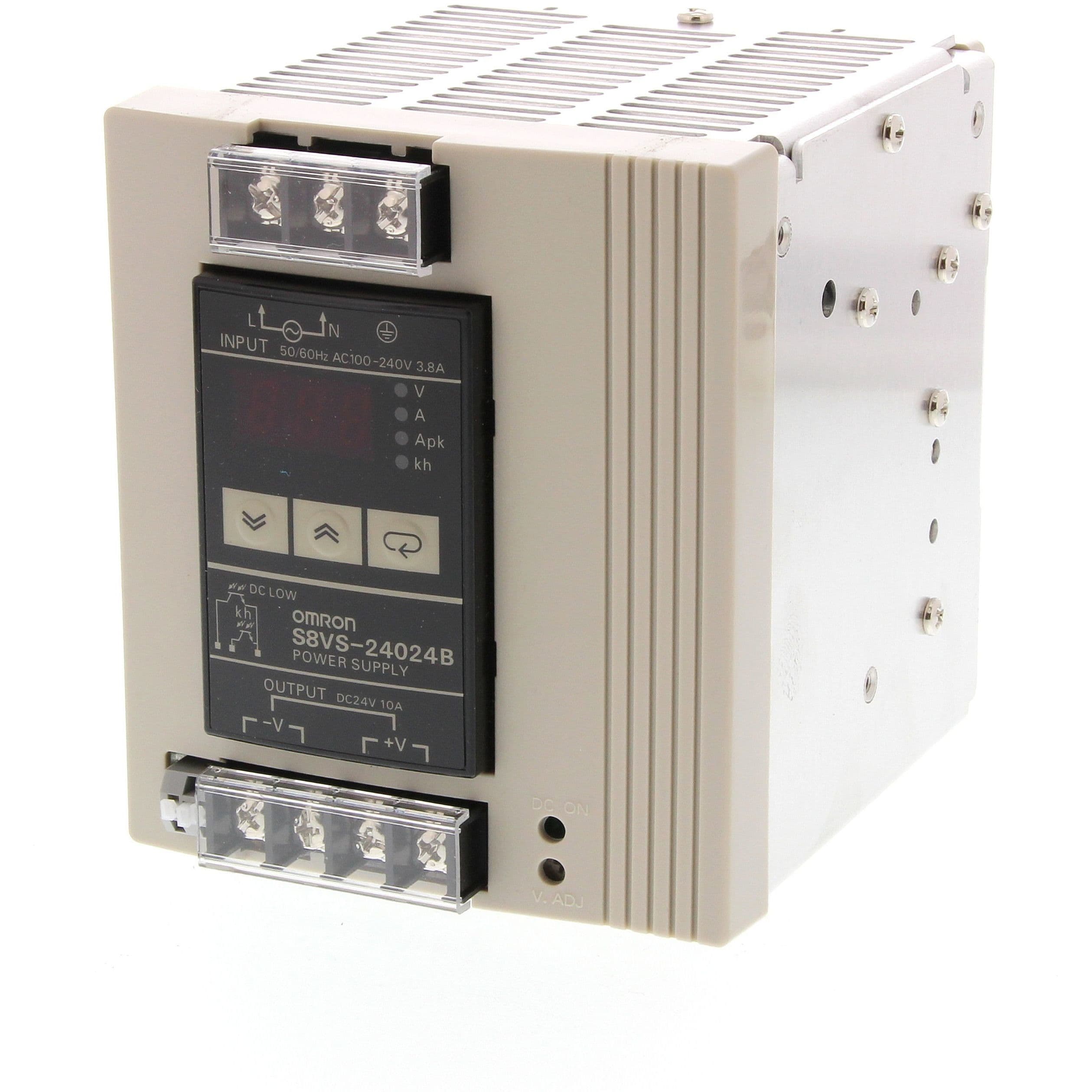 OMRON - Power supply, 240 W, 100 to 240 VAC inpu - S8VS-24024B