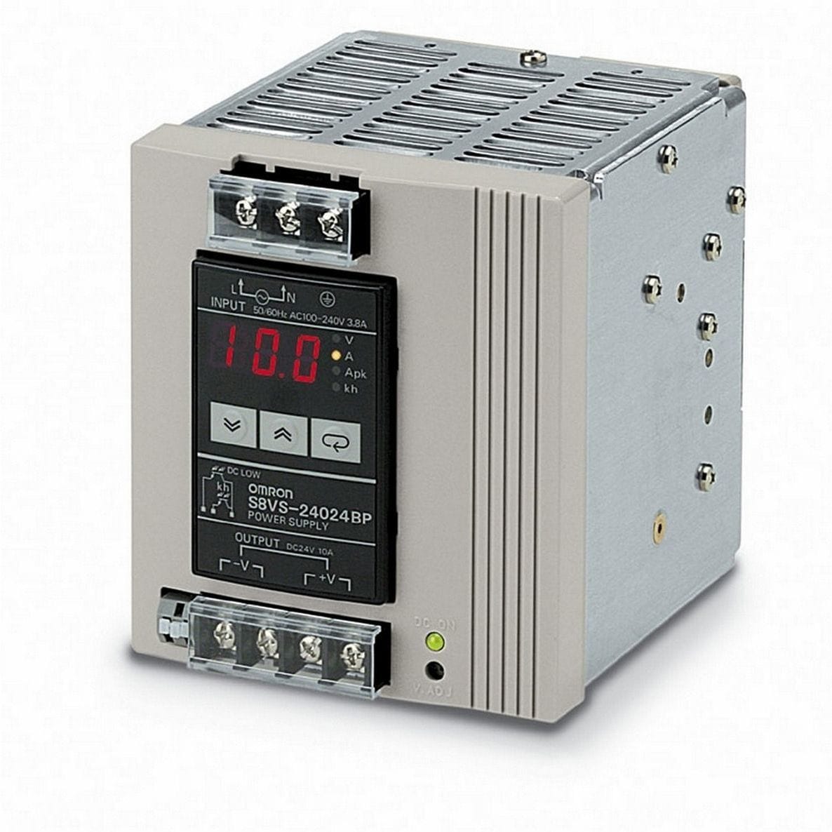 OMRON - Power supply, 240 W, 100-240 VAC input, - S8VS-24024BP