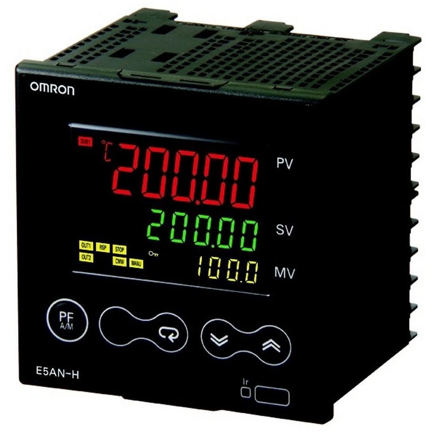 OMRON - Temp. controller, PROplus, 1/4 DIN, (96 - E5AN-HAA2HBM-500 100-240 VAC