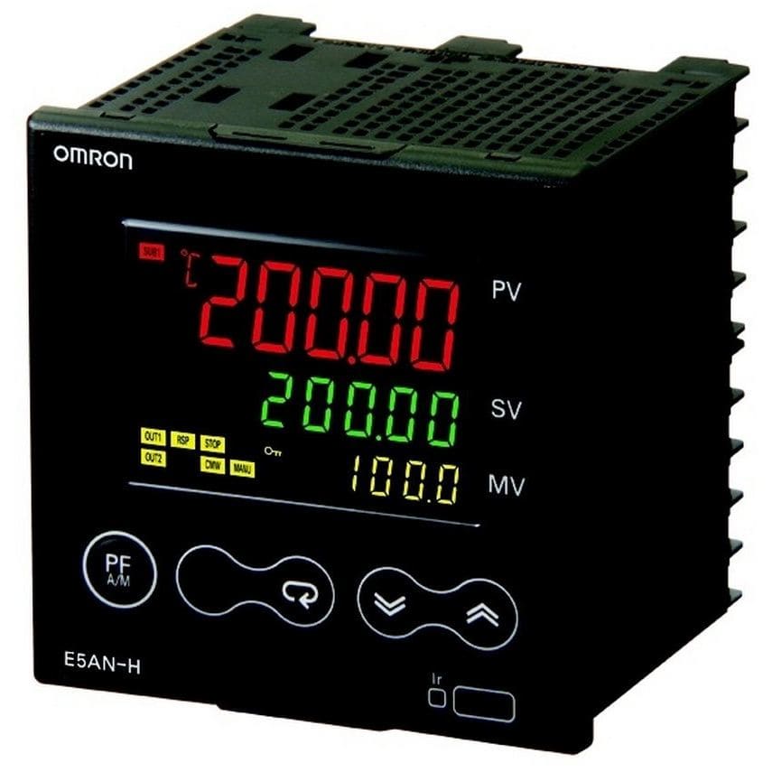 OMRON - Temp. controller, PROplus, 1/4 DIN, (96 - E5AN-HAA2HBM-500 100-240 VAC
