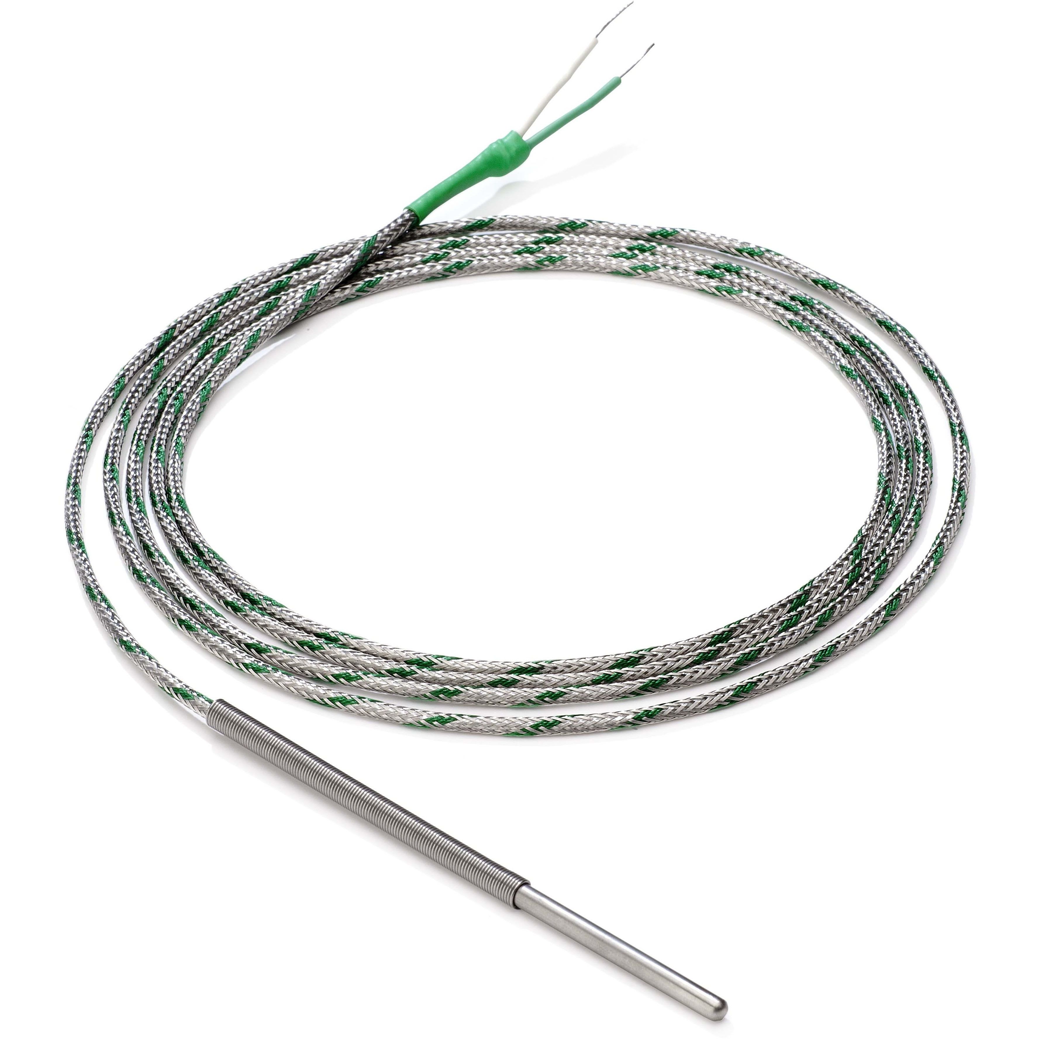 OMRON - Temperature sensor, Pro, smooth tube, PT - E52-ELP6-100-2-A