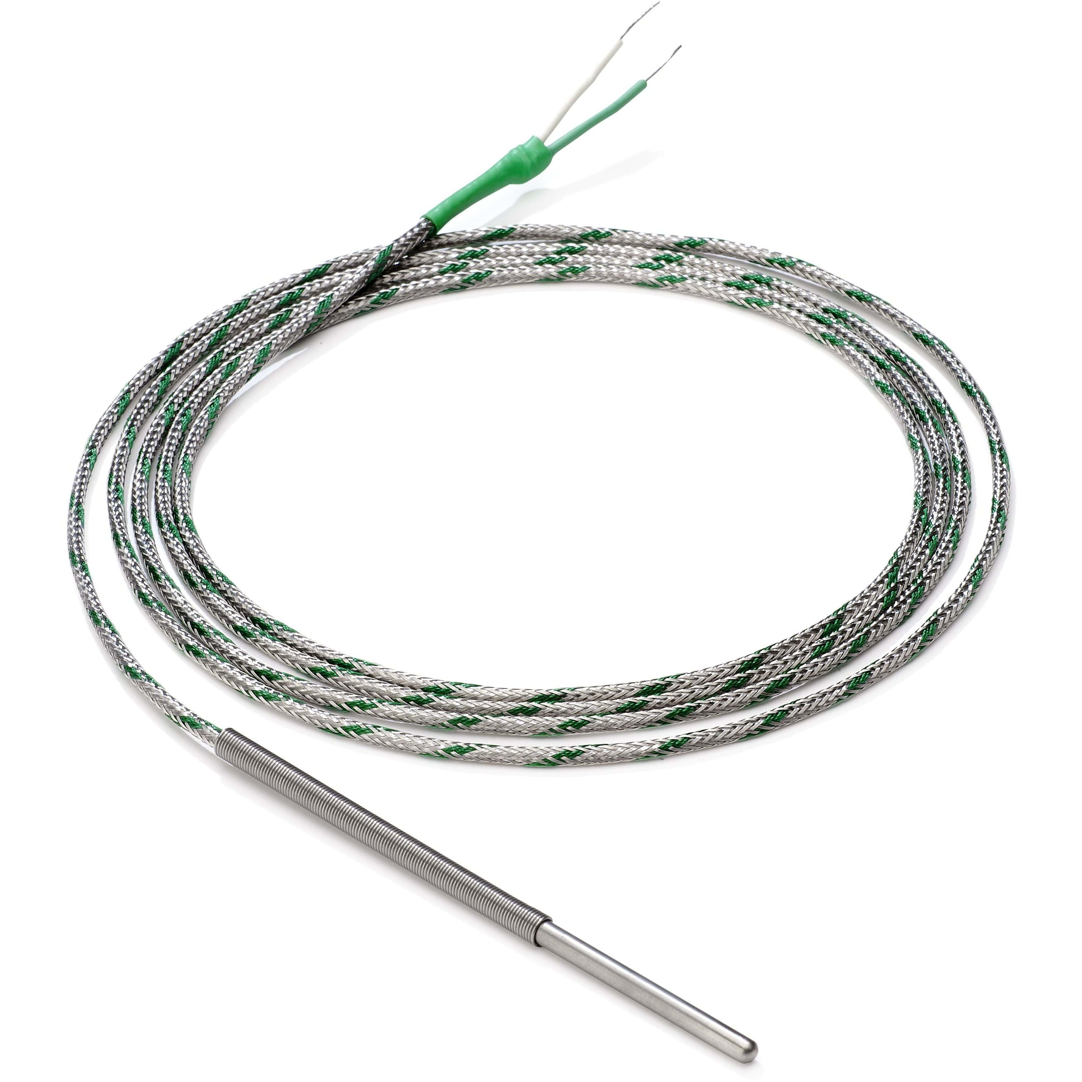 OMRON - Temperature sensor, Pro, smooth tube, PT - E52-ELP6-100-2-A