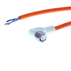OMRON - Sensor cable, M8 right-angle socket (fem - Y92E-S08PP3A 5M
