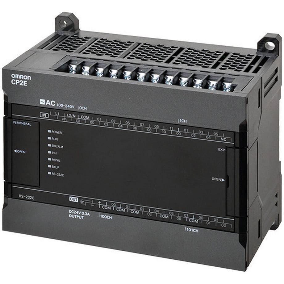 OMRON - CP2E series compact PLC - Essential Type - CP2E-E30DR-A